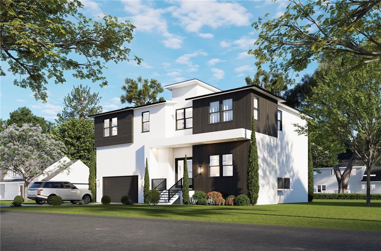 Front exterior of a new home in , Tampa, FL, highlighting curb appeal (Image 2).