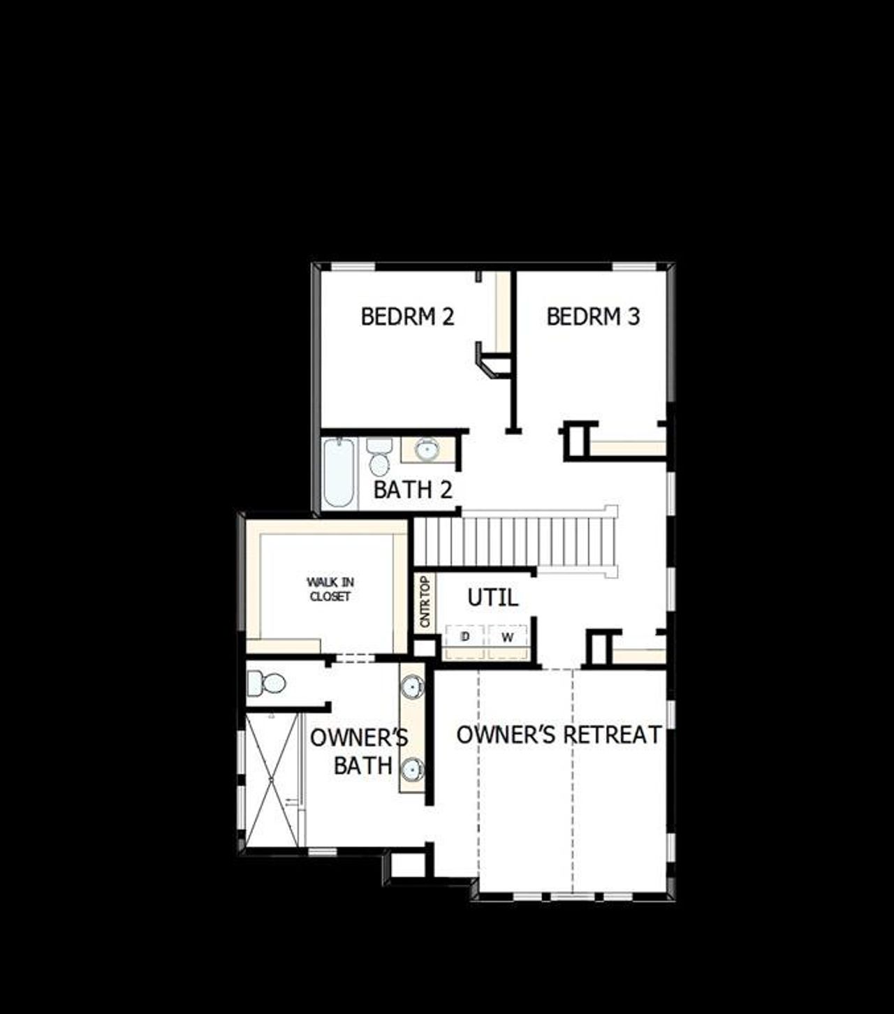 2D floor plan layout of this home in , McKinney, TX (Image 2). 2D floor plan layout of this home in , McKinney, TX (Image 2).