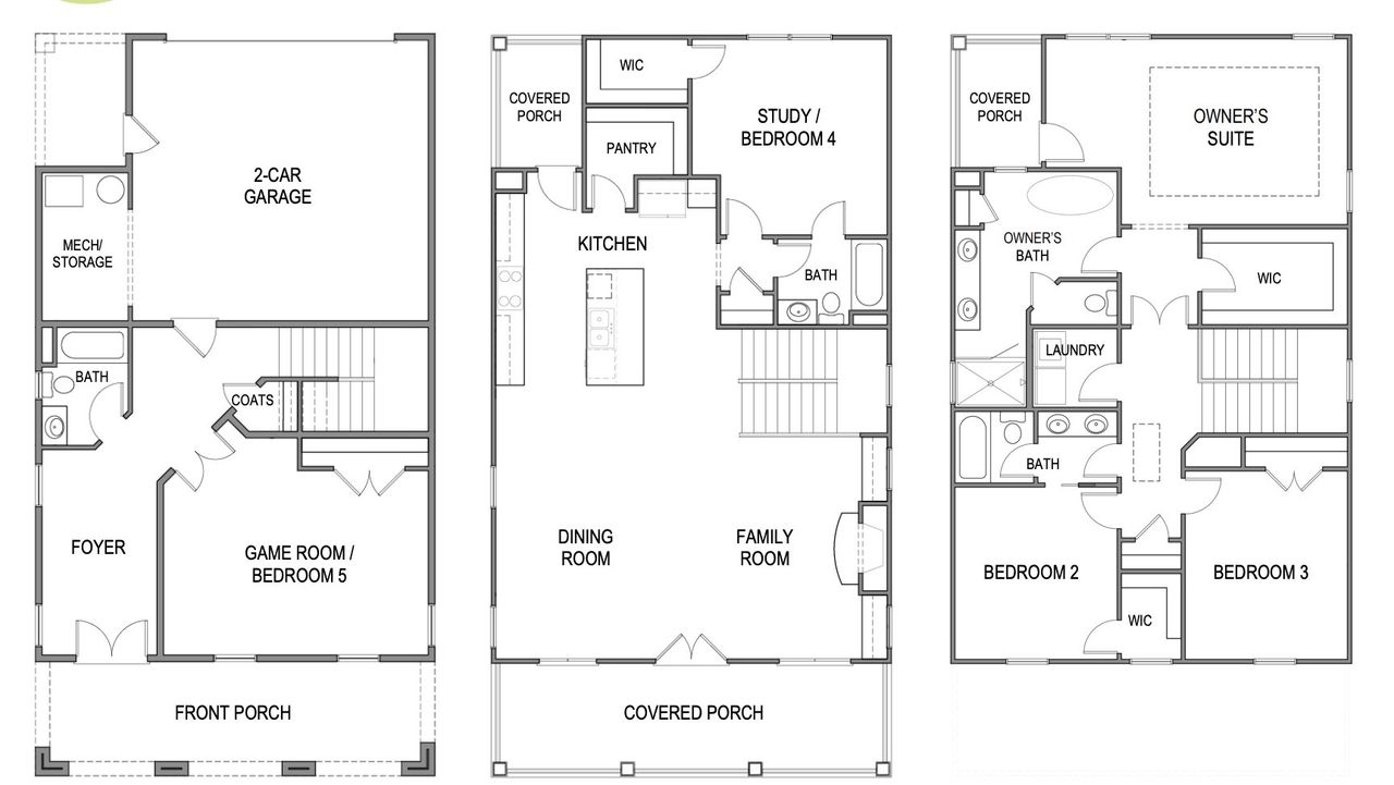 2D floor plan layout for the Homesite 628 by Southwyck Homes in Vickery, Cumming, GA (Image 2). 2D floor plan layout for the Homesite 628 by Southwyck Homes in Vickery, Cumming, GA (Image 2).