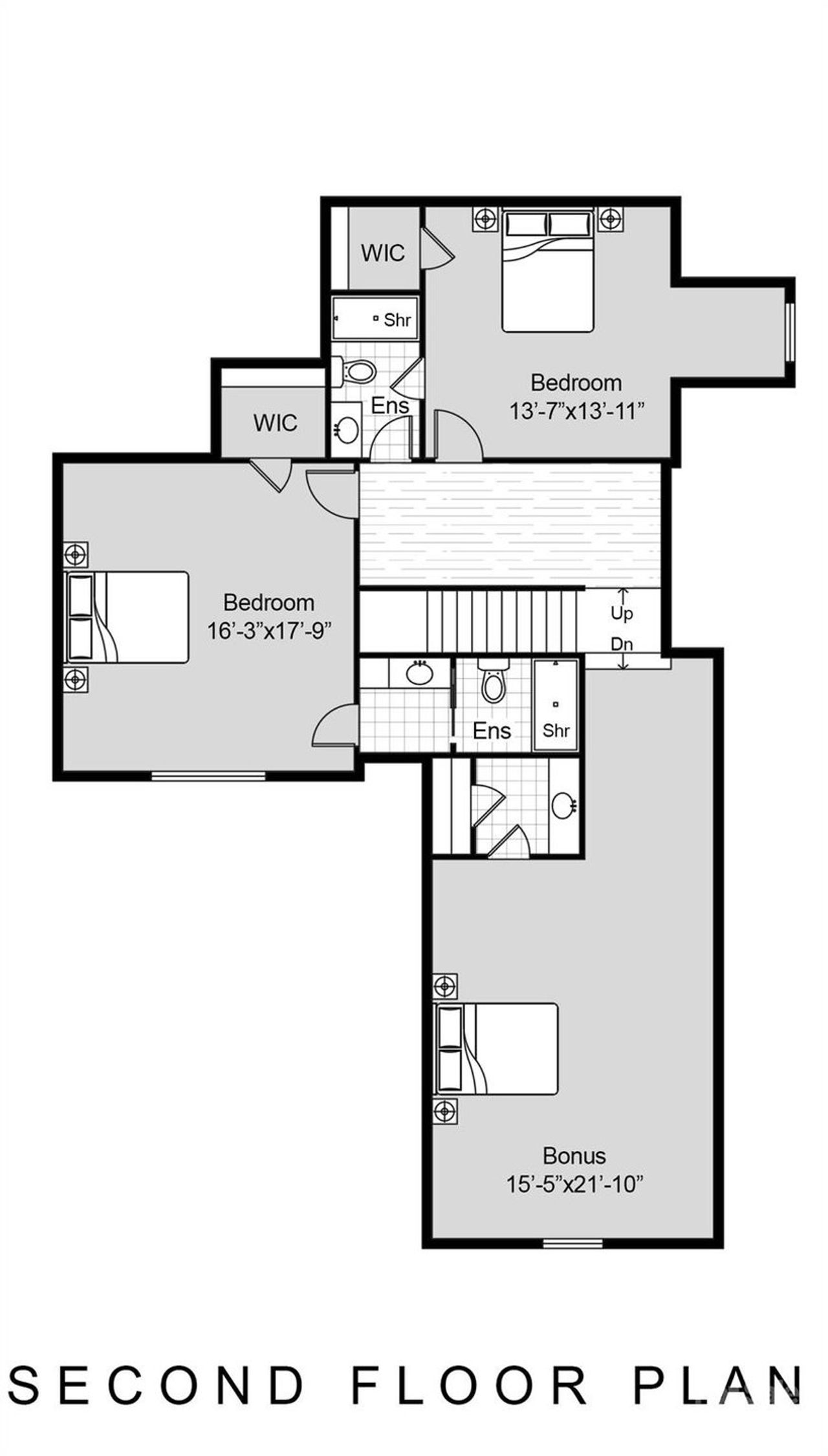 2D floor plan layout of this home in , Fort Mill, SC (Image 2).