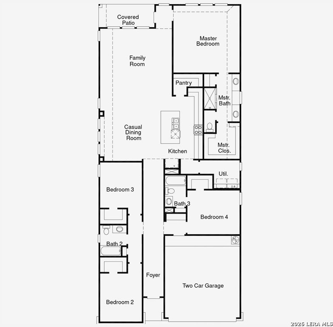 2D floor plan layout of this home in Stillwater Ranch, San Antonio, TX (Image 2). 2D floor plan layout of this home in Stillwater Ranch, San Antonio, TX (Image 2).