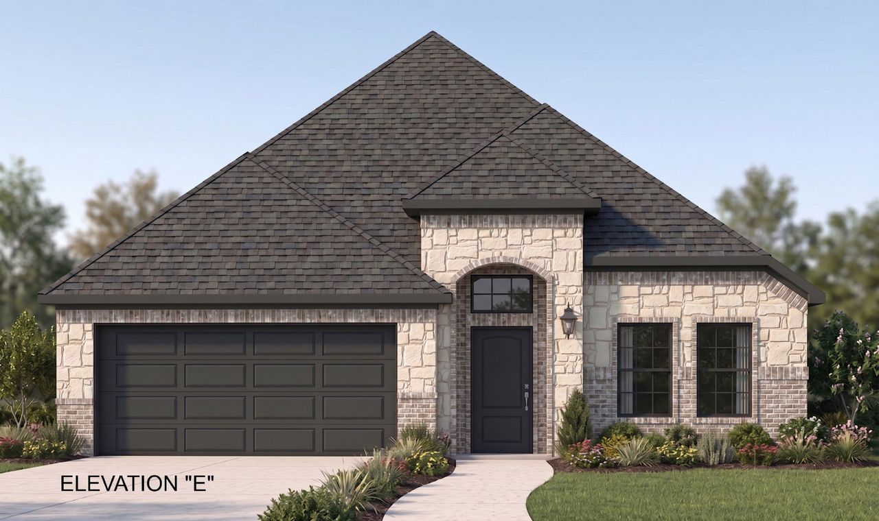 Representative exterior photo of a completed home built from the Cypress III by Altura Homes in Mallard Point, Greenville, TX (Image 2).