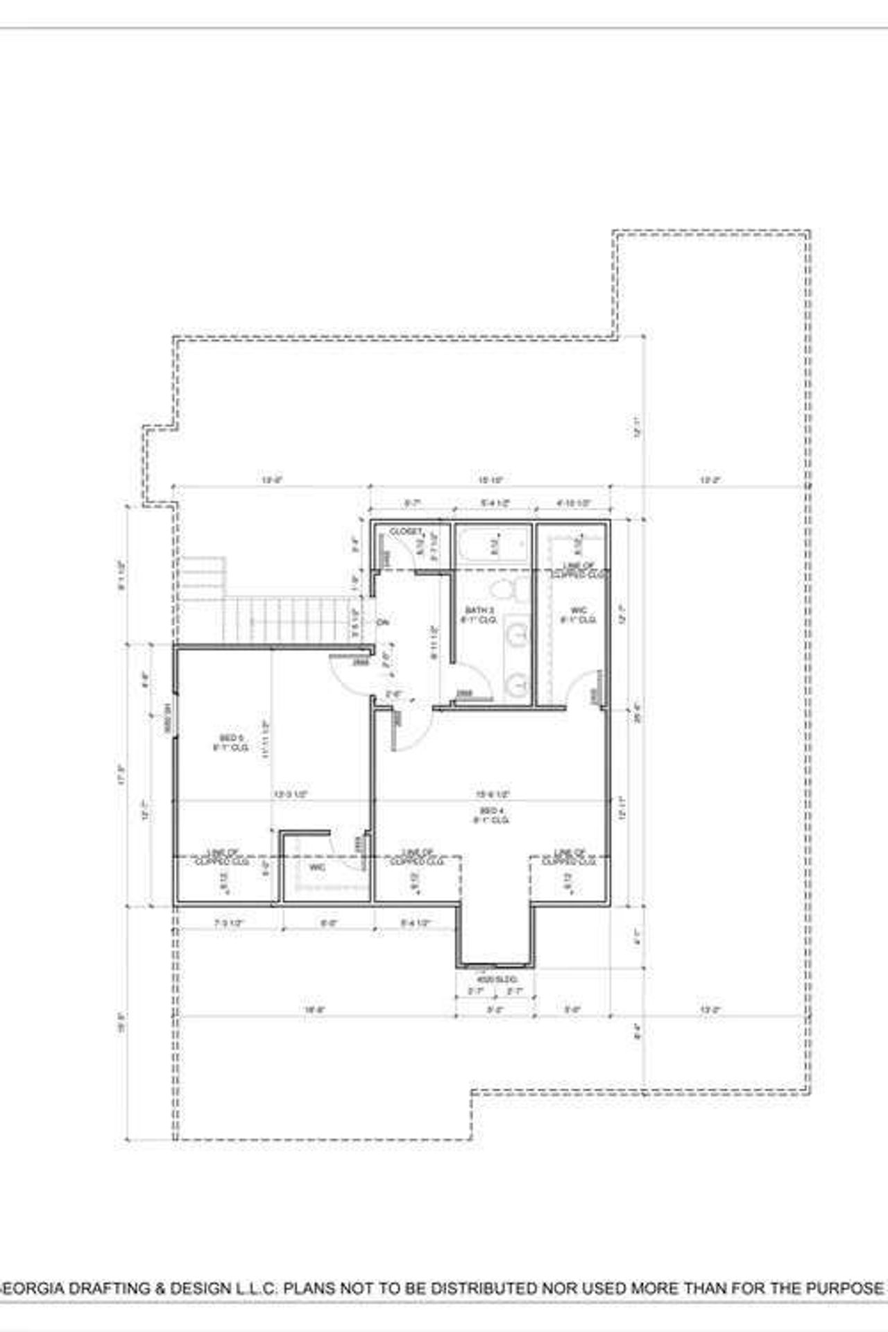 2D floor plan layout of this home in , Bremen, GA (Image 2).