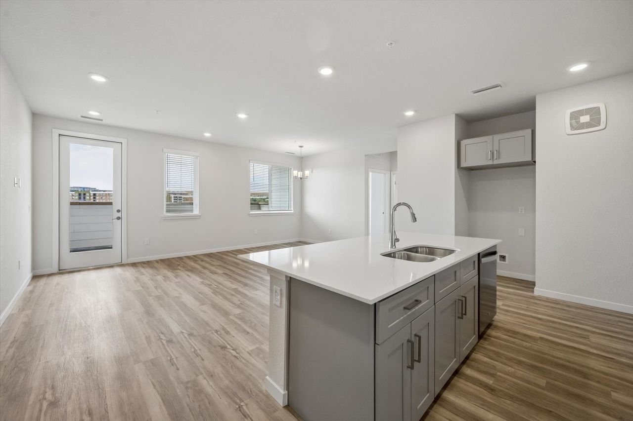 Furnished interior view inside a new home in Grand Vue at Interlocken, Broomfield (Image 2).