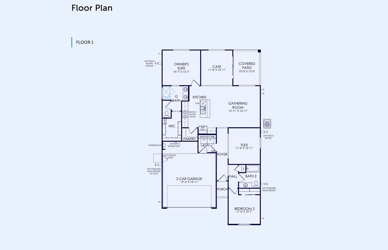 2D floor plan layout of this home in Sun City Anthem at Merrill Ranch, Florence, AZ (Image 2). 2D floor plan layout of this home in Sun City Anthem at Merrill Ranch, Florence, AZ (Image 2).