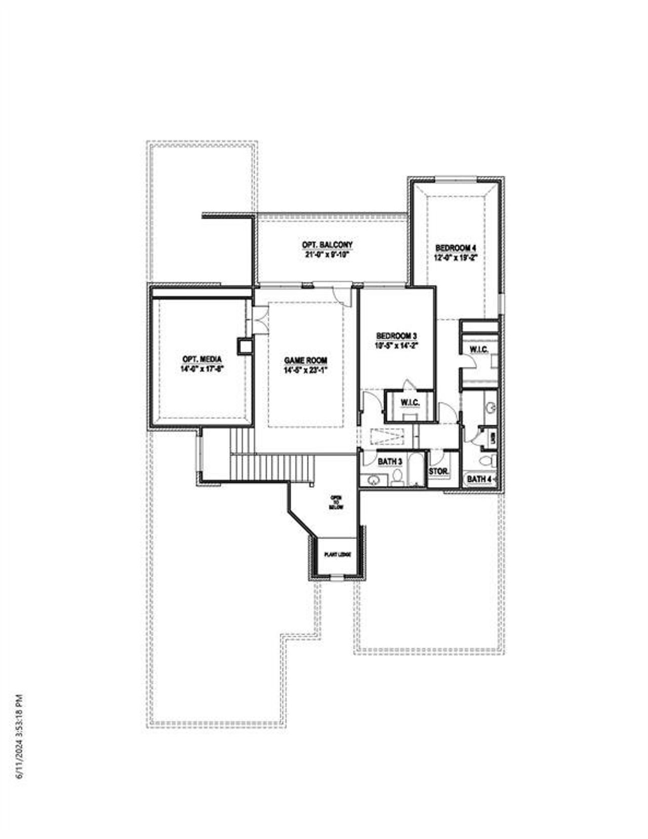 2nd Level Floor Plan