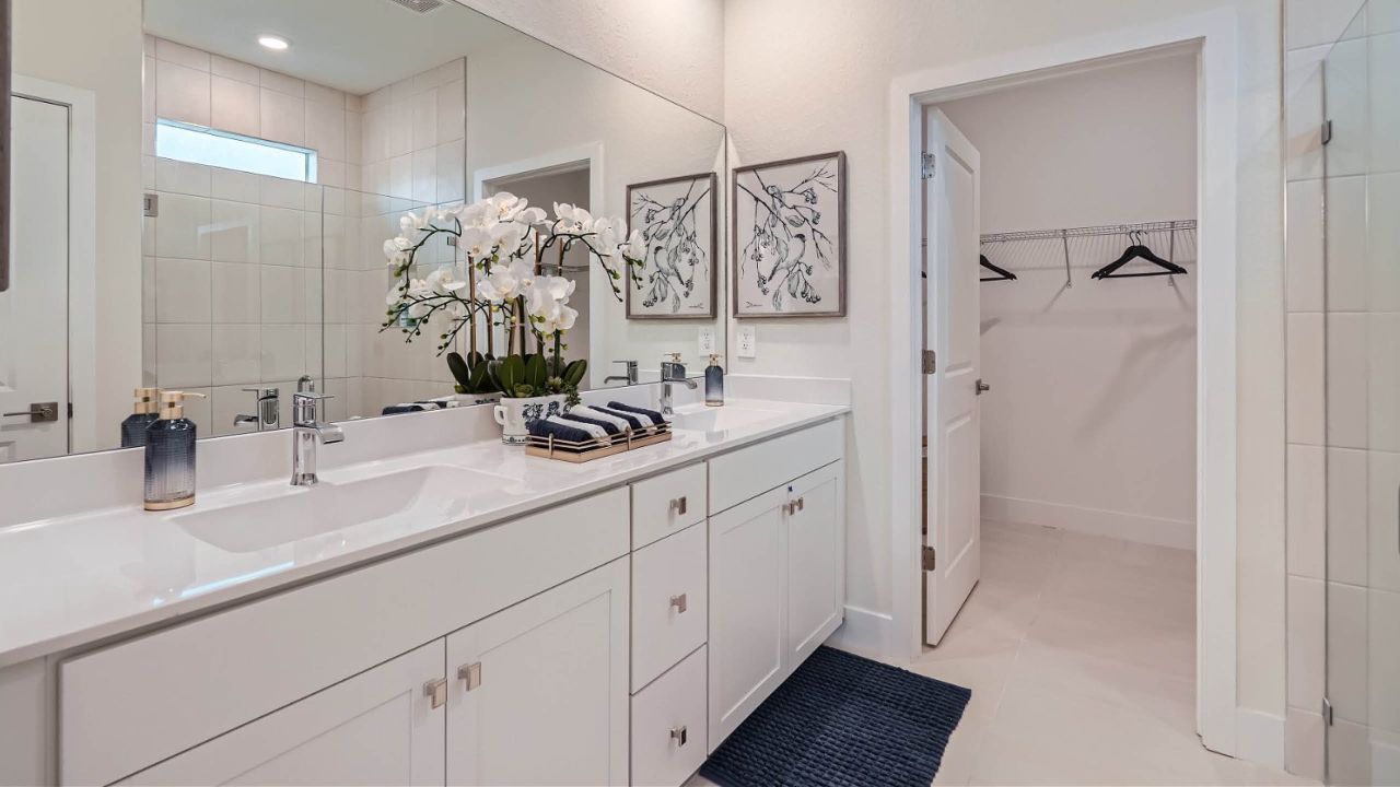 Furnished interior view inside a new home in Preserves at Park Trace, Stuart (Image 2).