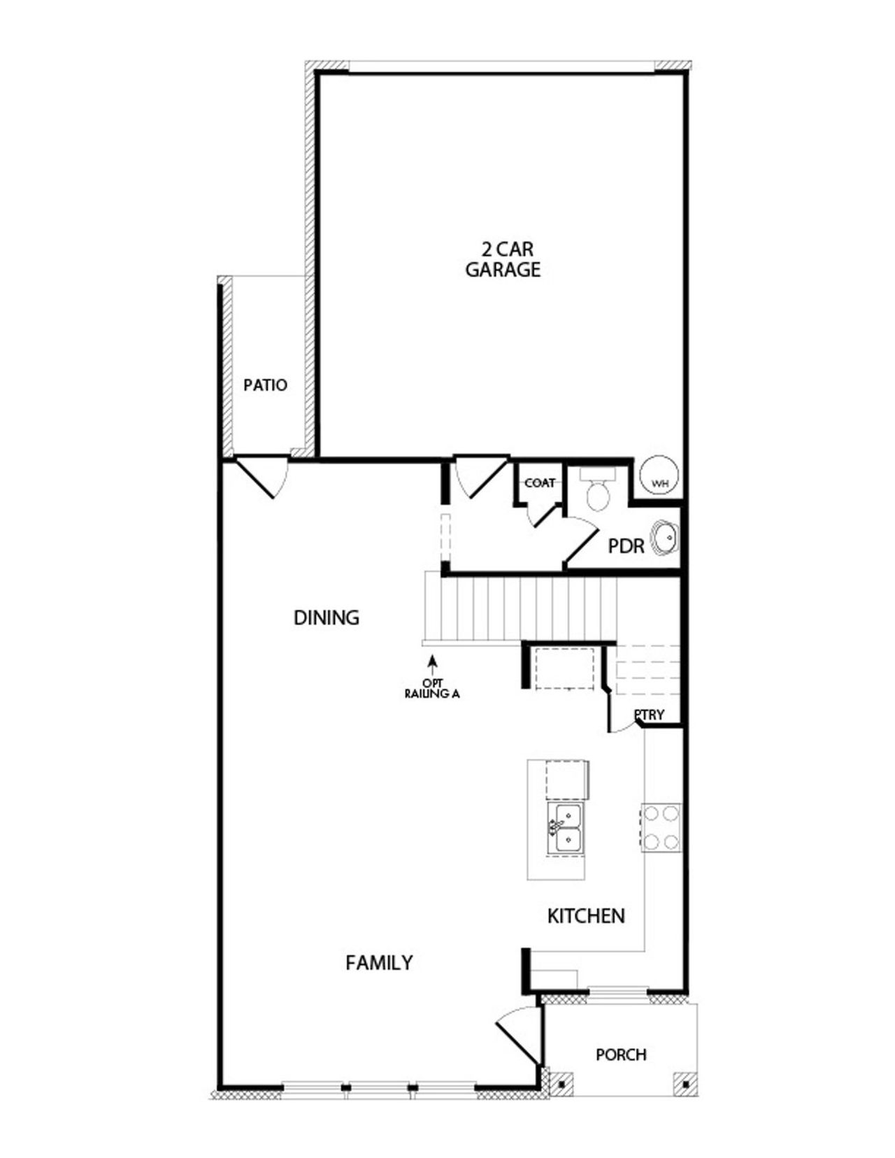 2D floor plan layout of this home in Creekshaw, Royse City, TX (Image 2). 2D floor plan layout of this home in Creekshaw, Royse City, TX (Image 2).