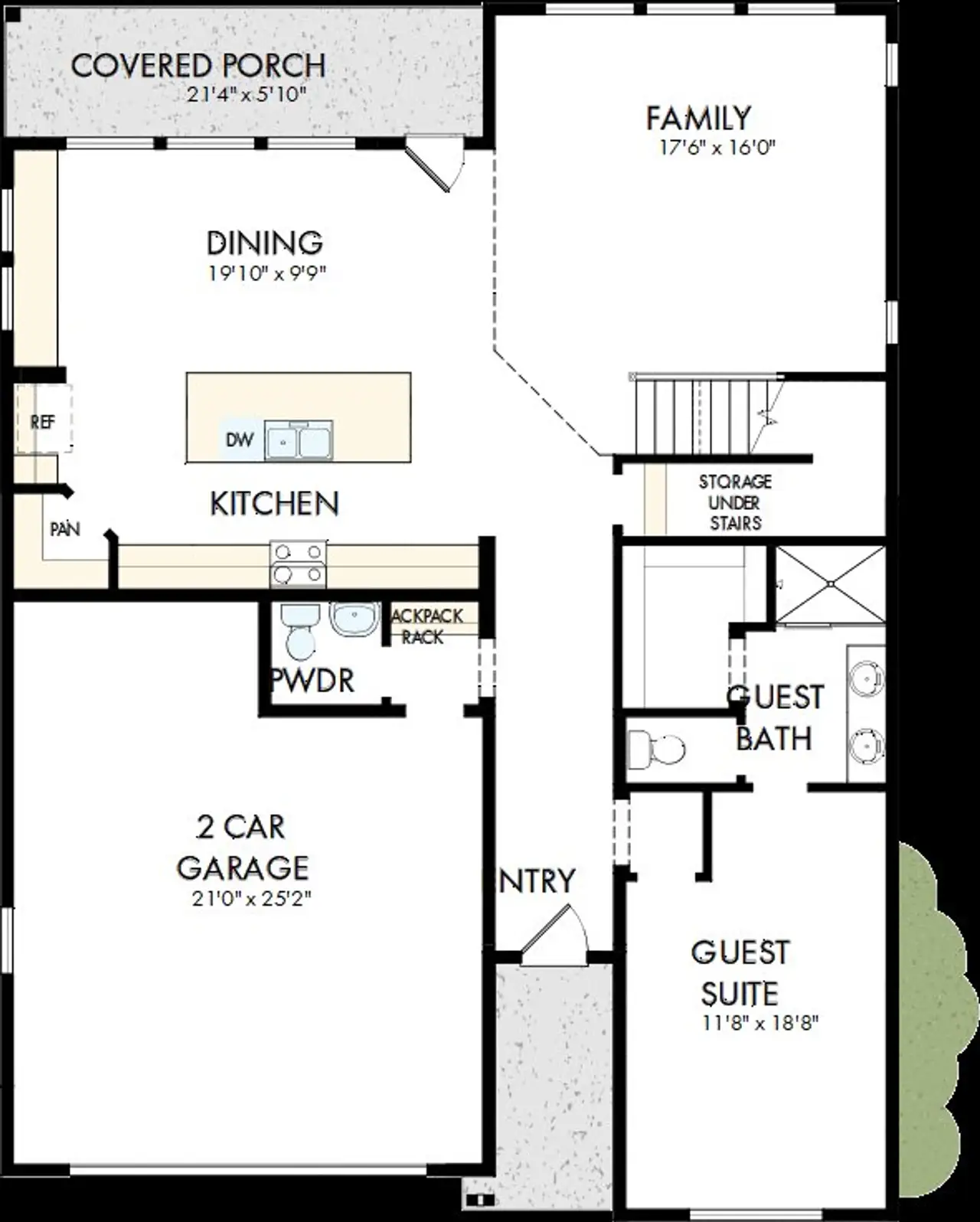 2D floor plan layout of this home in Settingdown Farms, Cumming, GA (Image 2). 2D floor plan layout of this home in Settingdown Farms, Cumming, GA (Image 2).