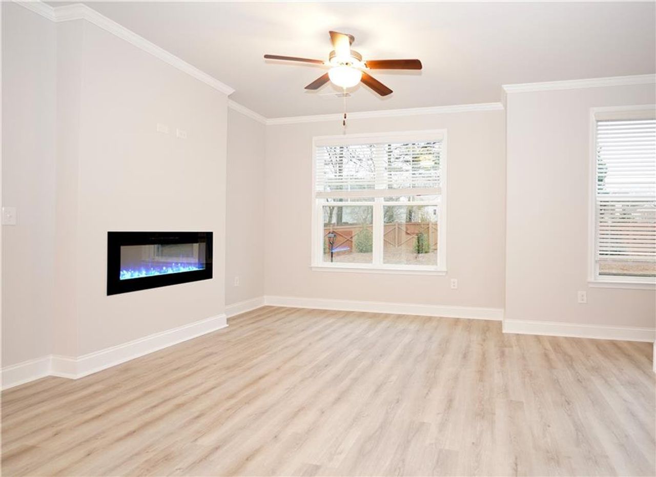 Spacious, unfurnished interior of a new home in Mulberry Summit, Flowery Branch (Image 2). Spacious, unfurnished interior of a new home in Mulberry Summit, Flowery Branch (Image 2).