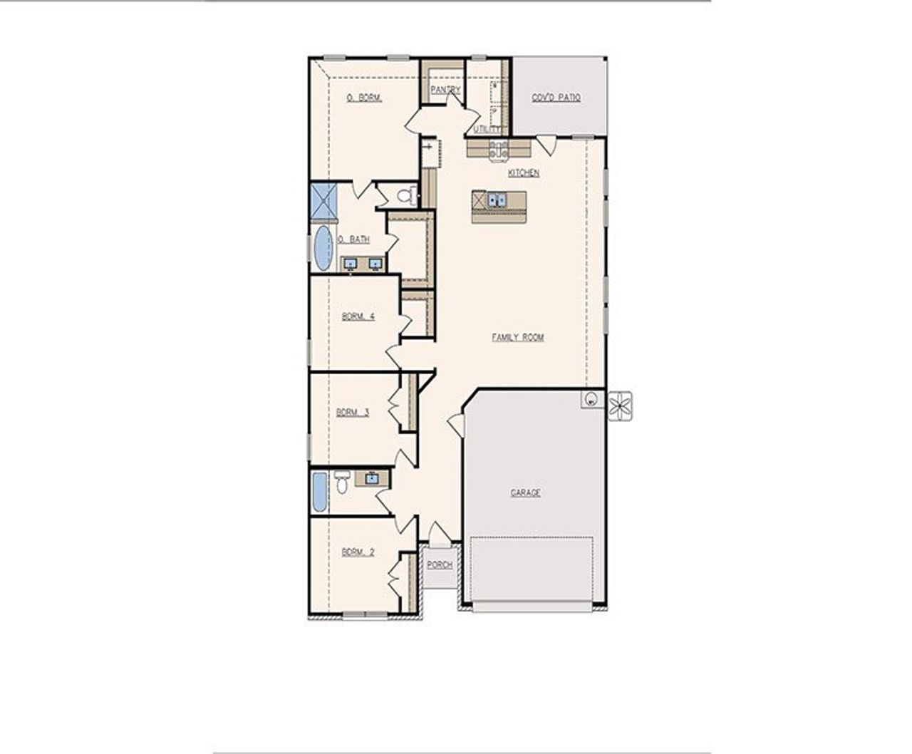 Image 2 representing the Lawrence by Hart Homes in Villages at Westpointe, Dayton, TX. Image 2 representing the Lawrence by Hart Homes in Villages at Westpointe, Dayton, TX.