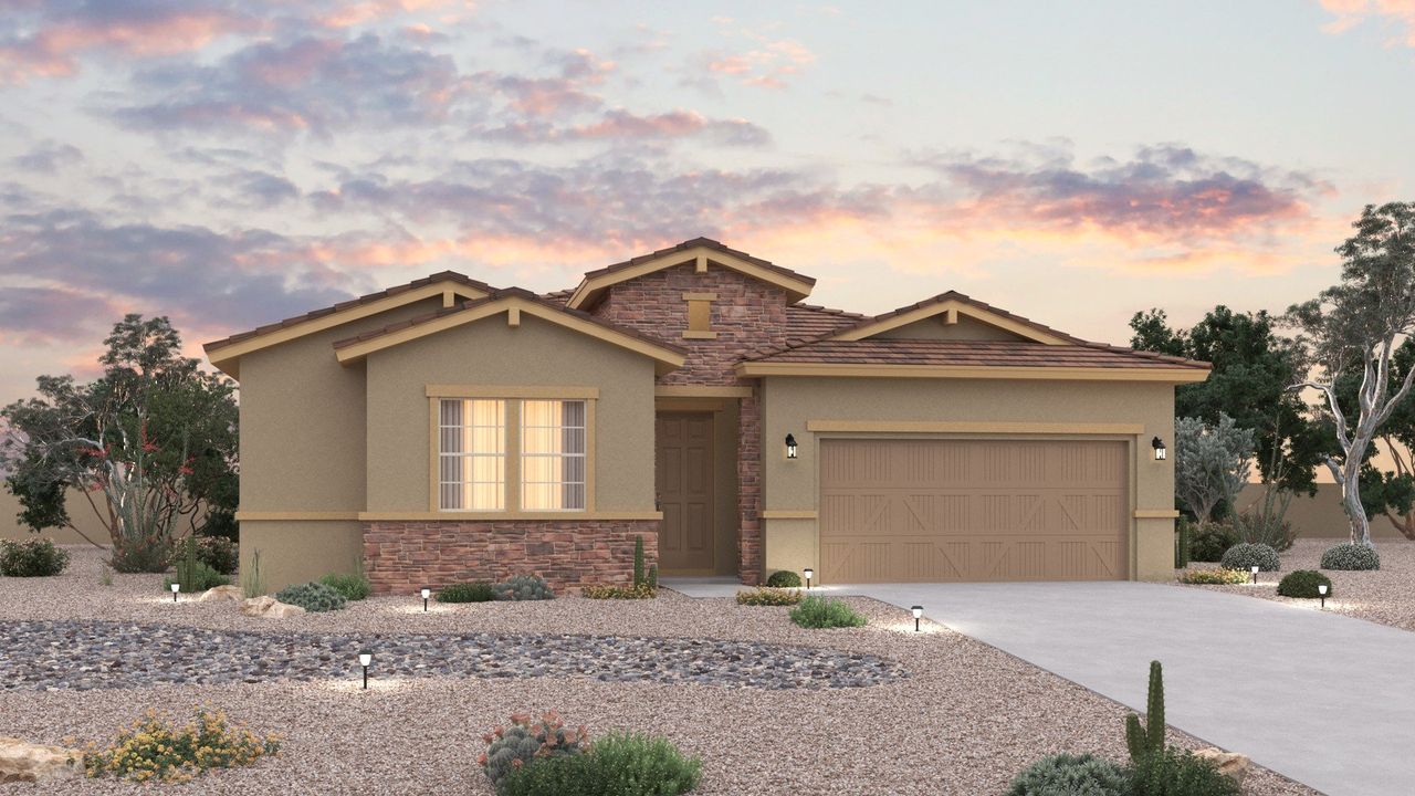 Elevation B – Ranch Hacienda Elevation B – Ranch Hacienda