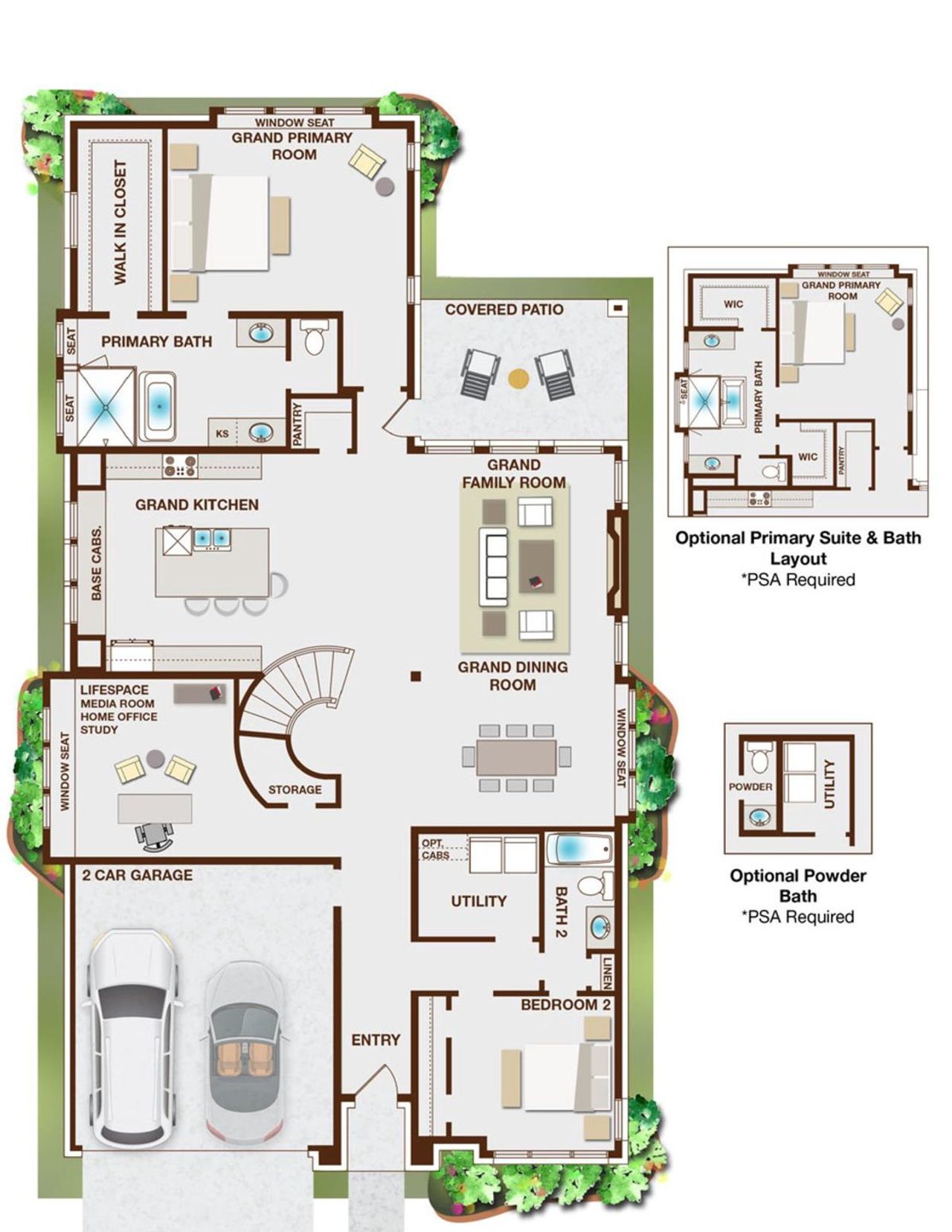 2D floor plan layout of this home in Dominion of Pleasant Valley, Wylie, TX (Image 2). 2D floor plan layout of this home in Dominion of Pleasant Valley, Wylie, TX (Image 2).