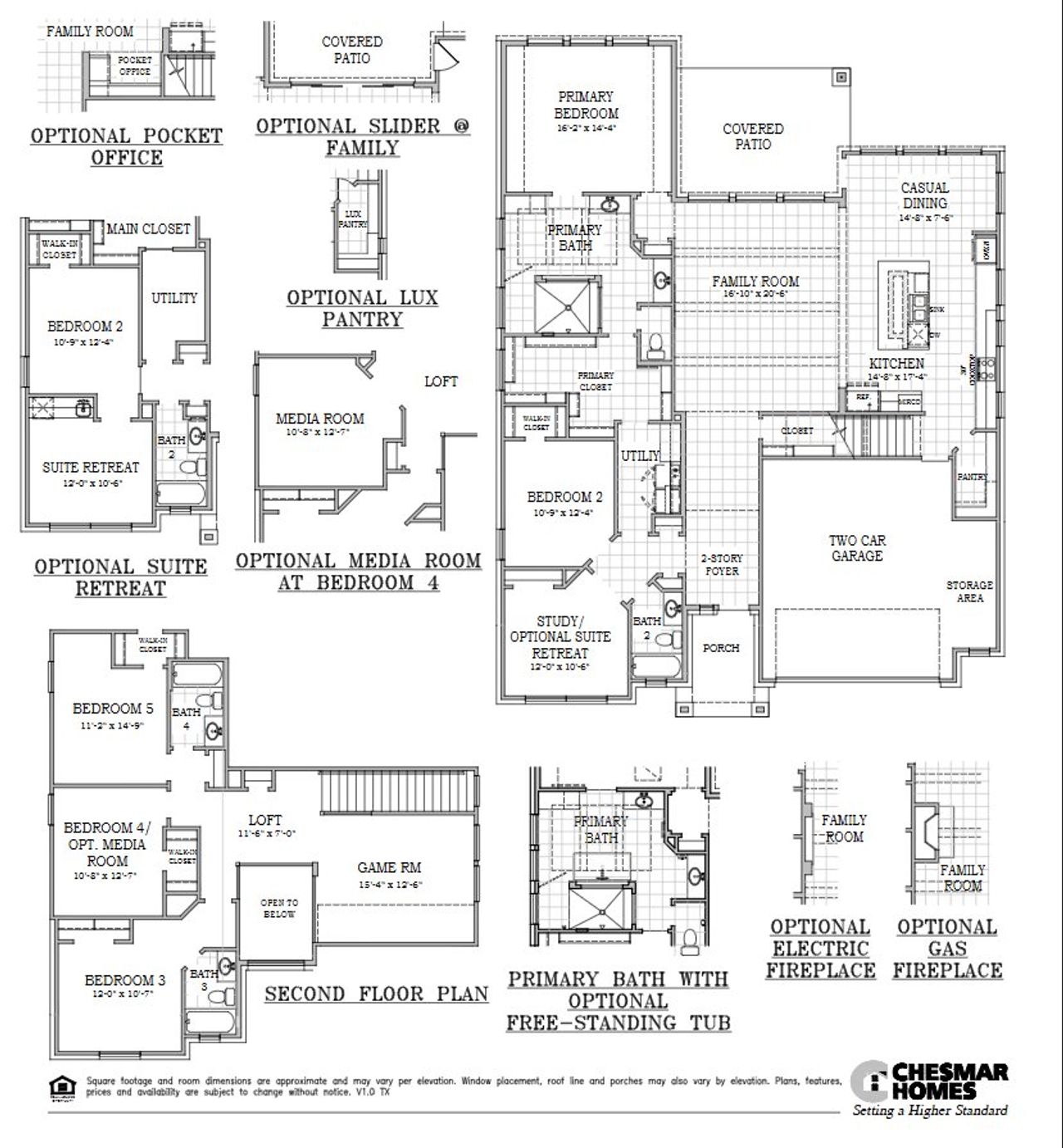 2D floor plan layout of this home in Prominence 60's, San Antonio, TX (Image 2). 2D floor plan layout of this home in Prominence 60's, San Antonio, TX (Image 2).
