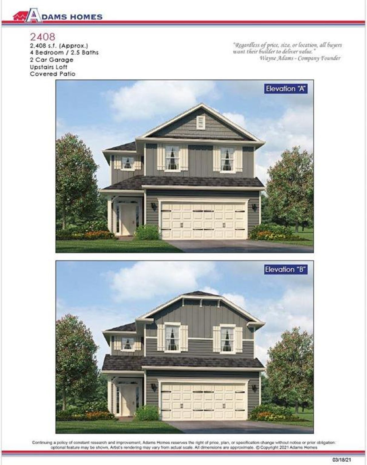 Image 2 of a home in Habersham Meadows.