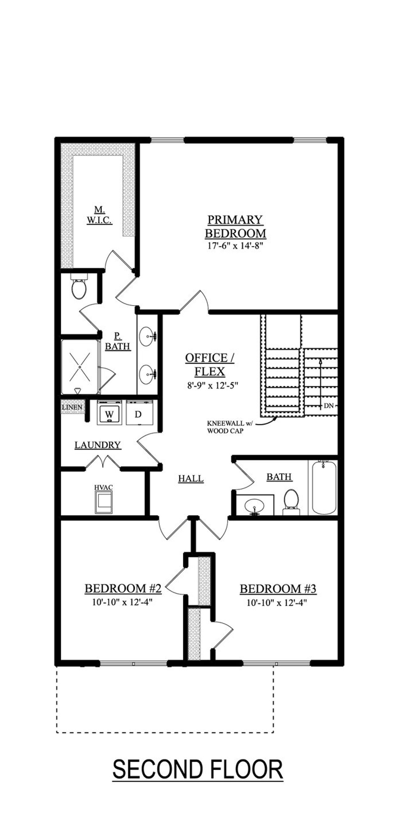 2D floor plan layout for the Darby by O'Dwyer Homes in The Collection at Vinings, Smyrna, GA (Image 2). 2D floor plan layout for the Darby by O'Dwyer Homes in The Collection at Vinings, Smyrna, GA (Image 2).