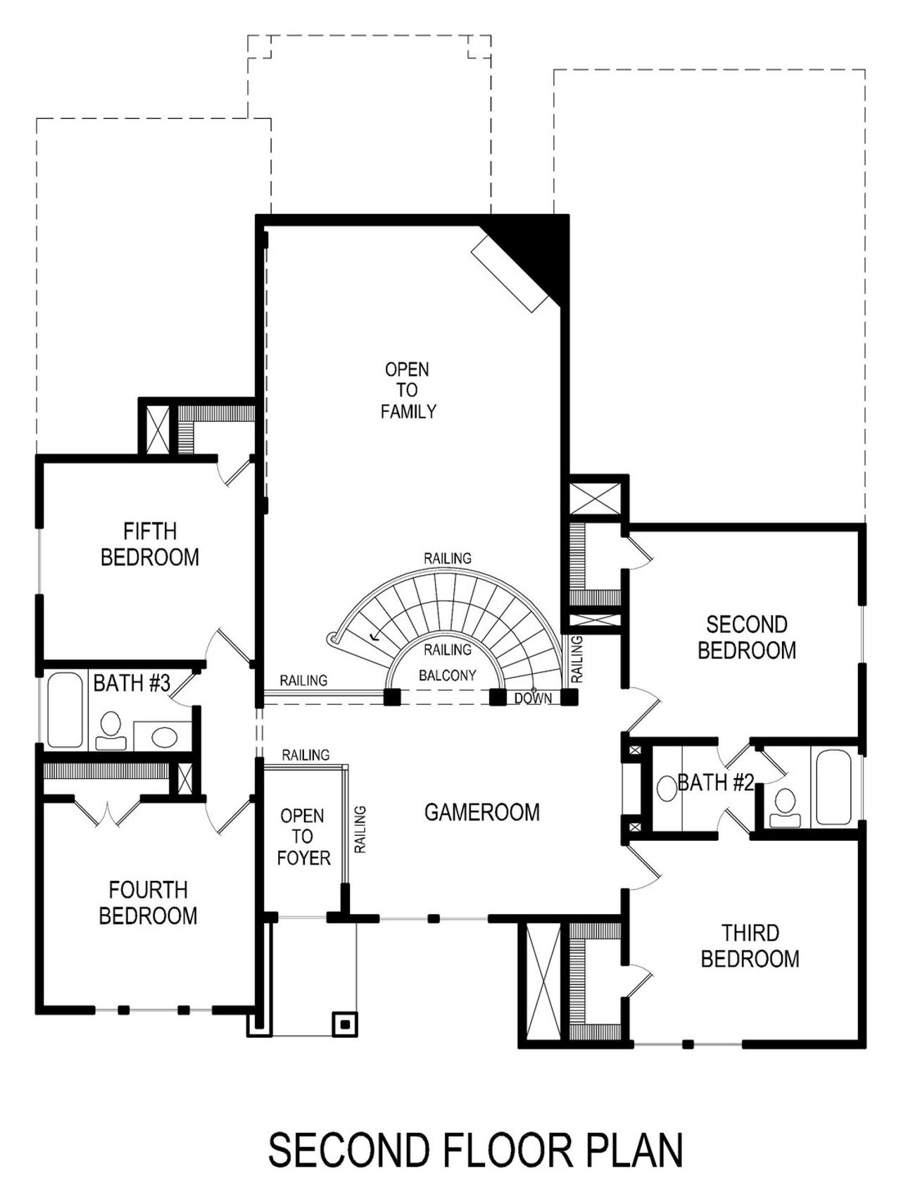 2D floor plan layout of this home in Grayhawk Addition, Forney, TX (Image 2). 2D floor plan layout of this home in Grayhawk Addition, Forney, TX (Image 2).