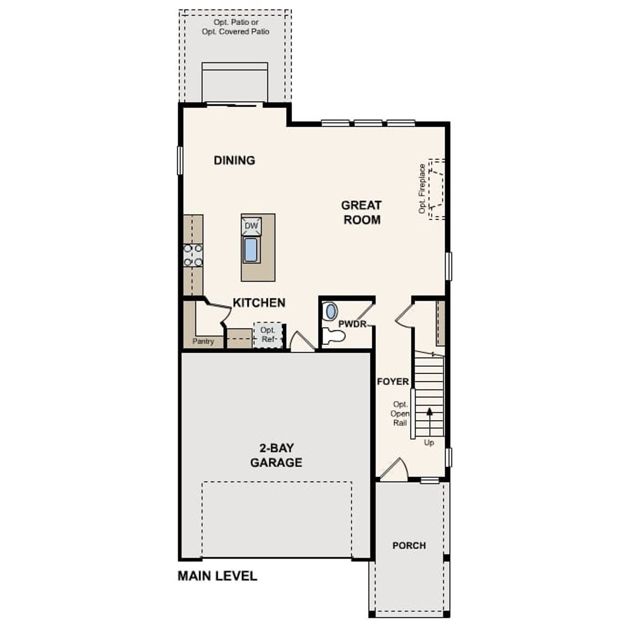 2D floor plan layout of this home in Brighton Crossings, Brighton, CO (Image 2). 2D floor plan layout of this home in Brighton Crossings, Brighton, CO (Image 2).