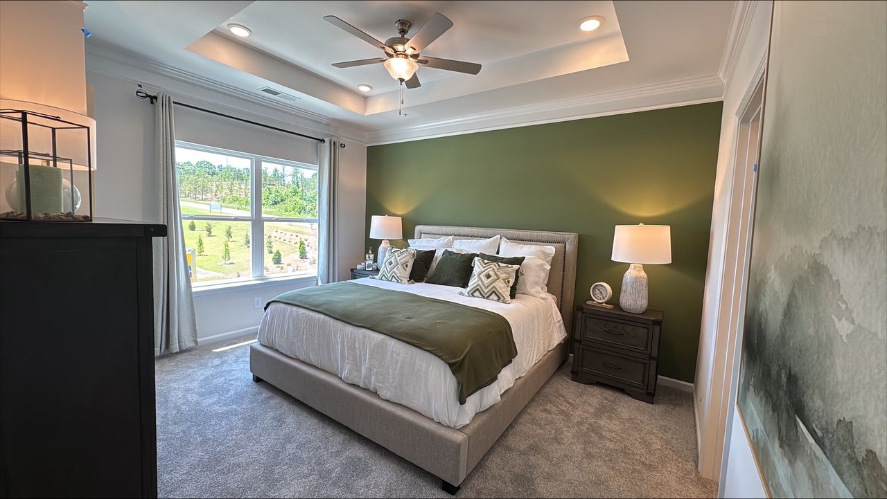 Furnished interior view inside a new home in Fairington, Cartersville (Image 2).