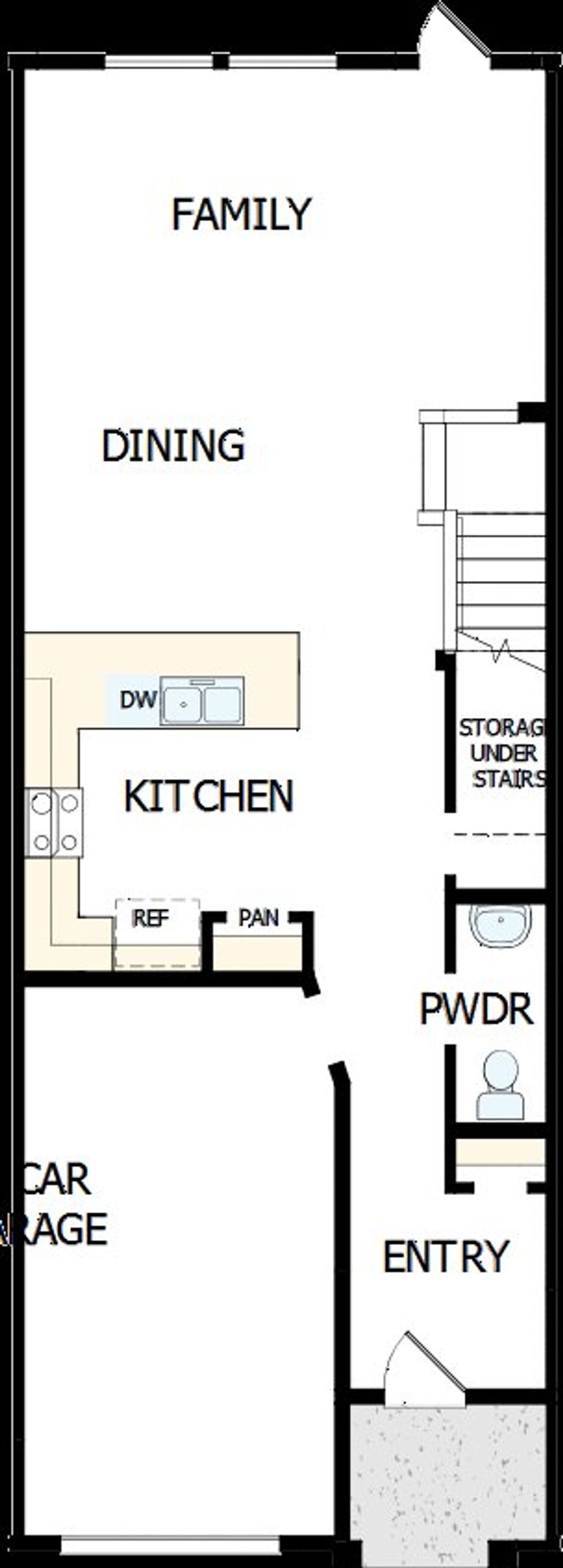 2D floor plan layout of this home in Westerly Park at Wildlight – Overlook Collection, Yulee, FL (Image 2). 2D floor plan layout of this home in Westerly Park at Wildlight – Overlook Collection, Yulee, FL (Image 2).