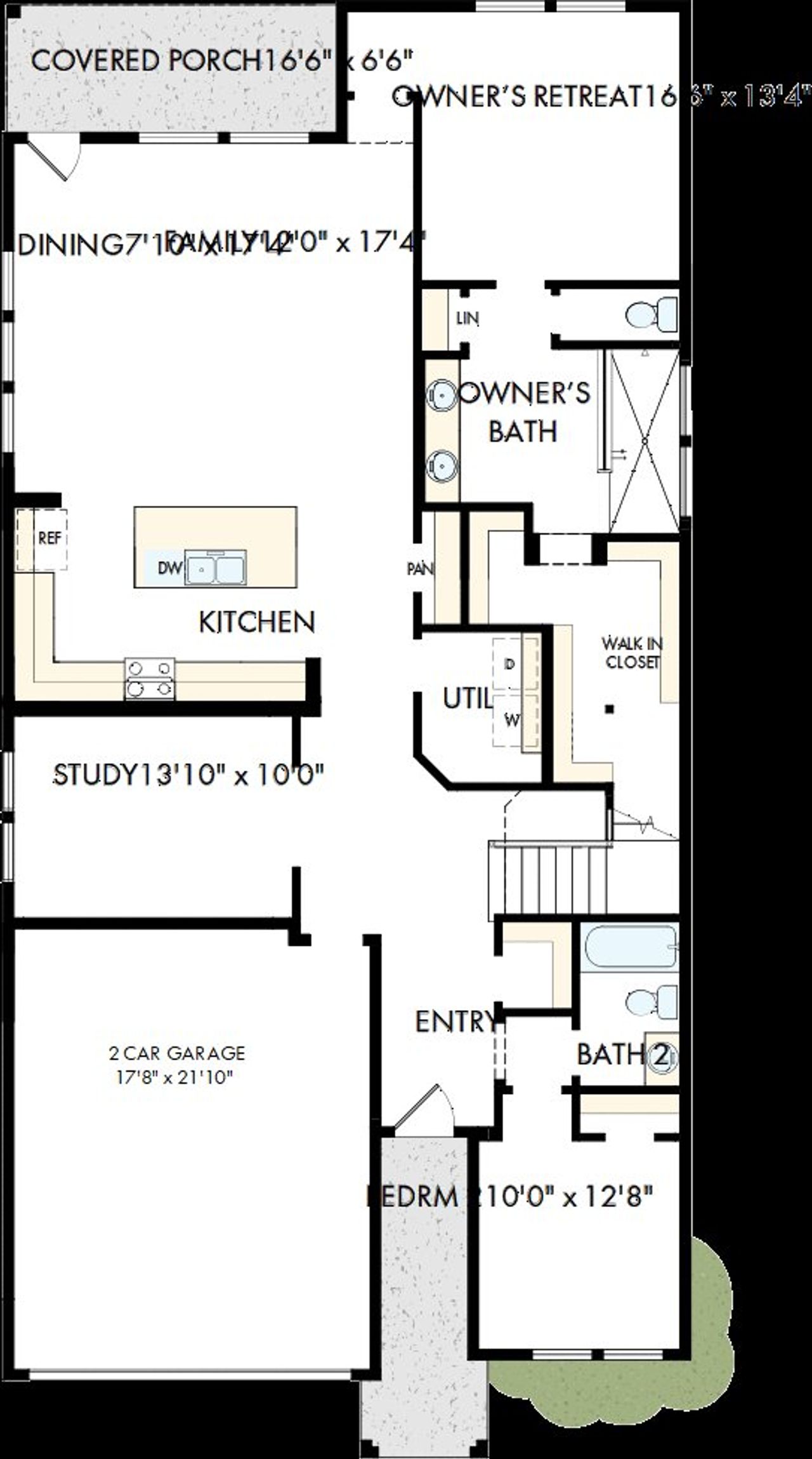 2D floor plan layout of this home in Mayfair - Select Classic Series, New Braunfels, TX (Image 2). 2D floor plan layout of this home in Mayfair - Select Classic Series, New Braunfels, TX (Image 2).