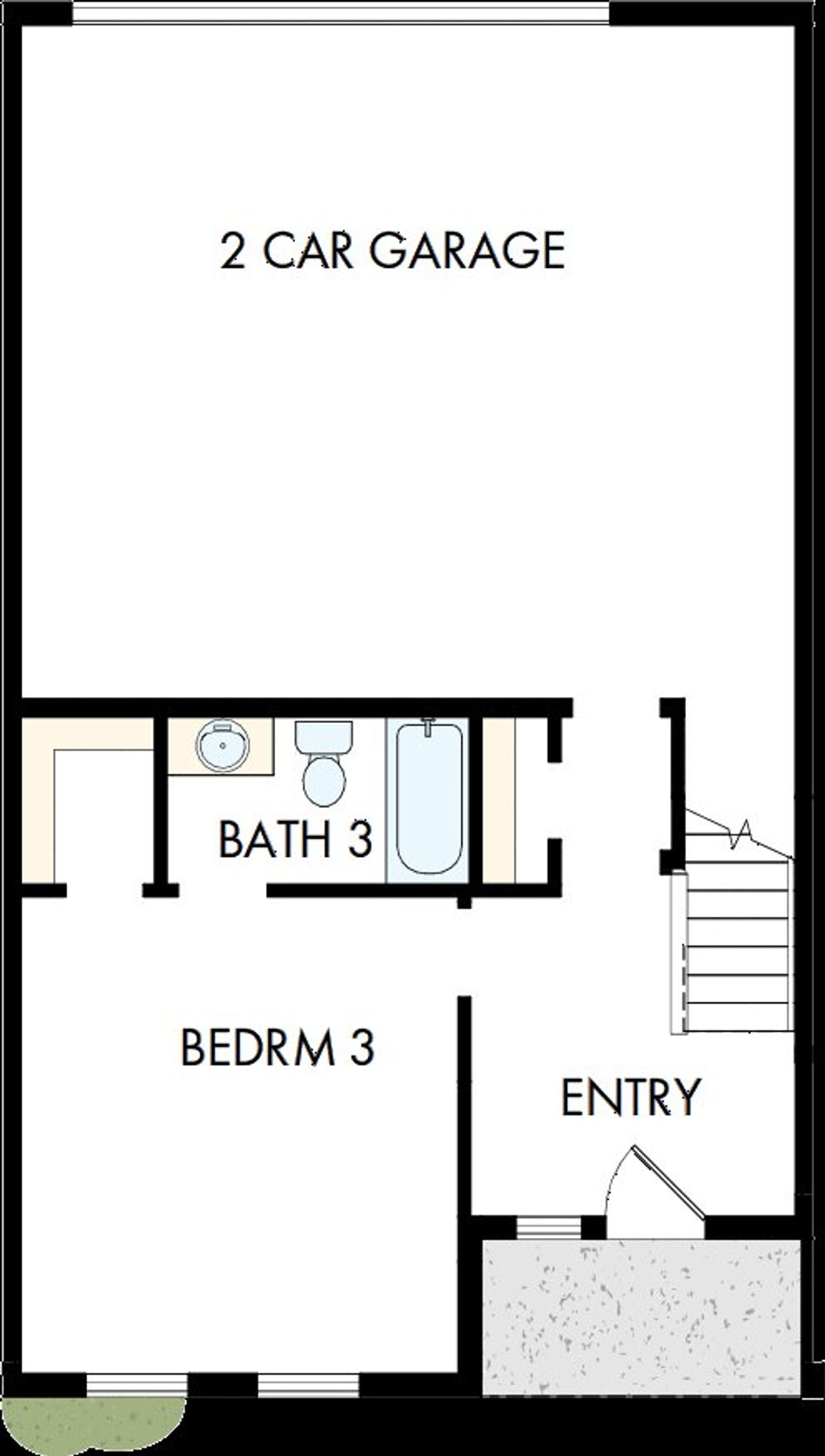 2D floor plan layout of this home in Emerald Landing at Waterside at Lakewood Ranch – City Homes, Sarasota, FL (Image 2). 2D floor plan layout of this home in Emerald Landing at Waterside at Lakewood Ranch – City Homes, Sarasota, FL (Image 2).