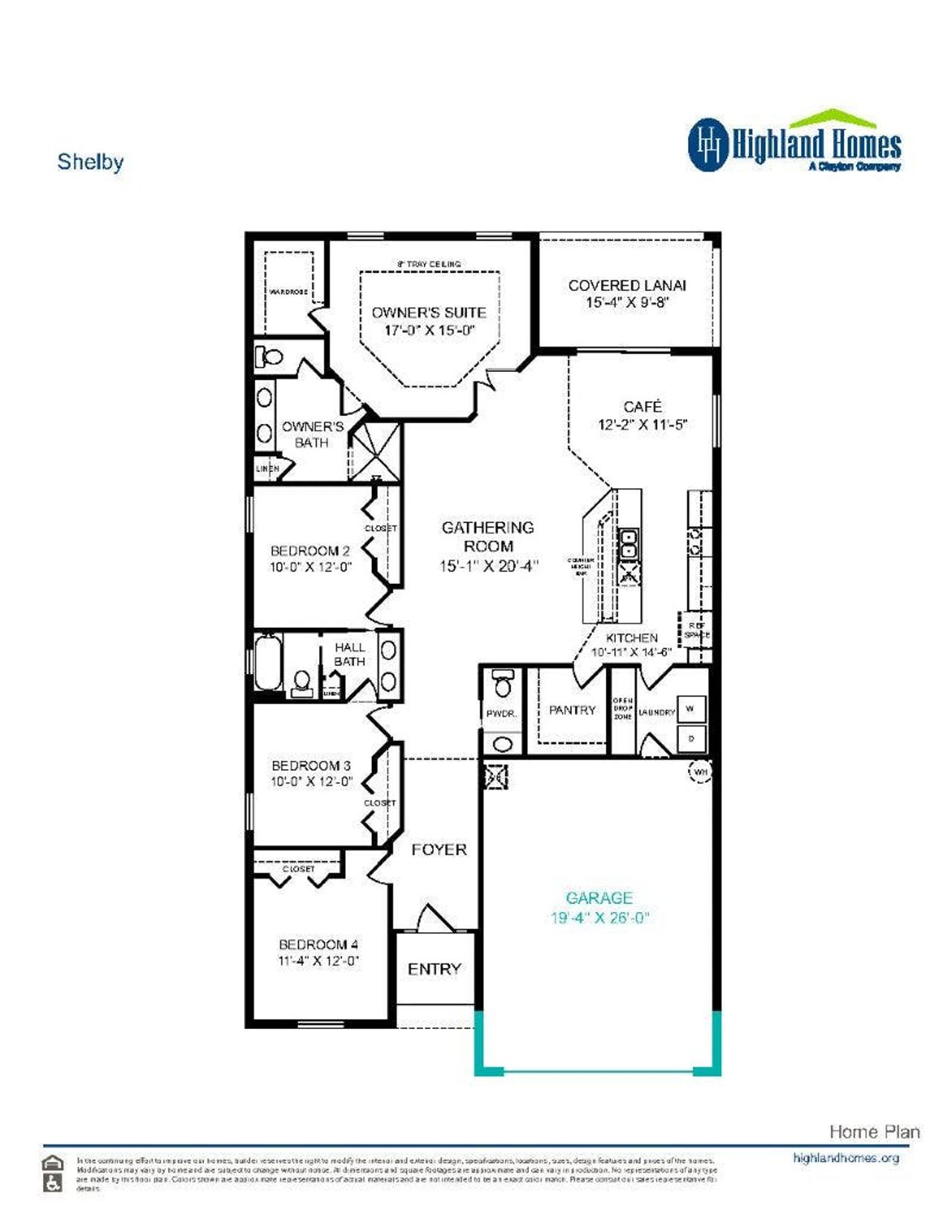 Shelby - Home Layout Shelby - Home Layout