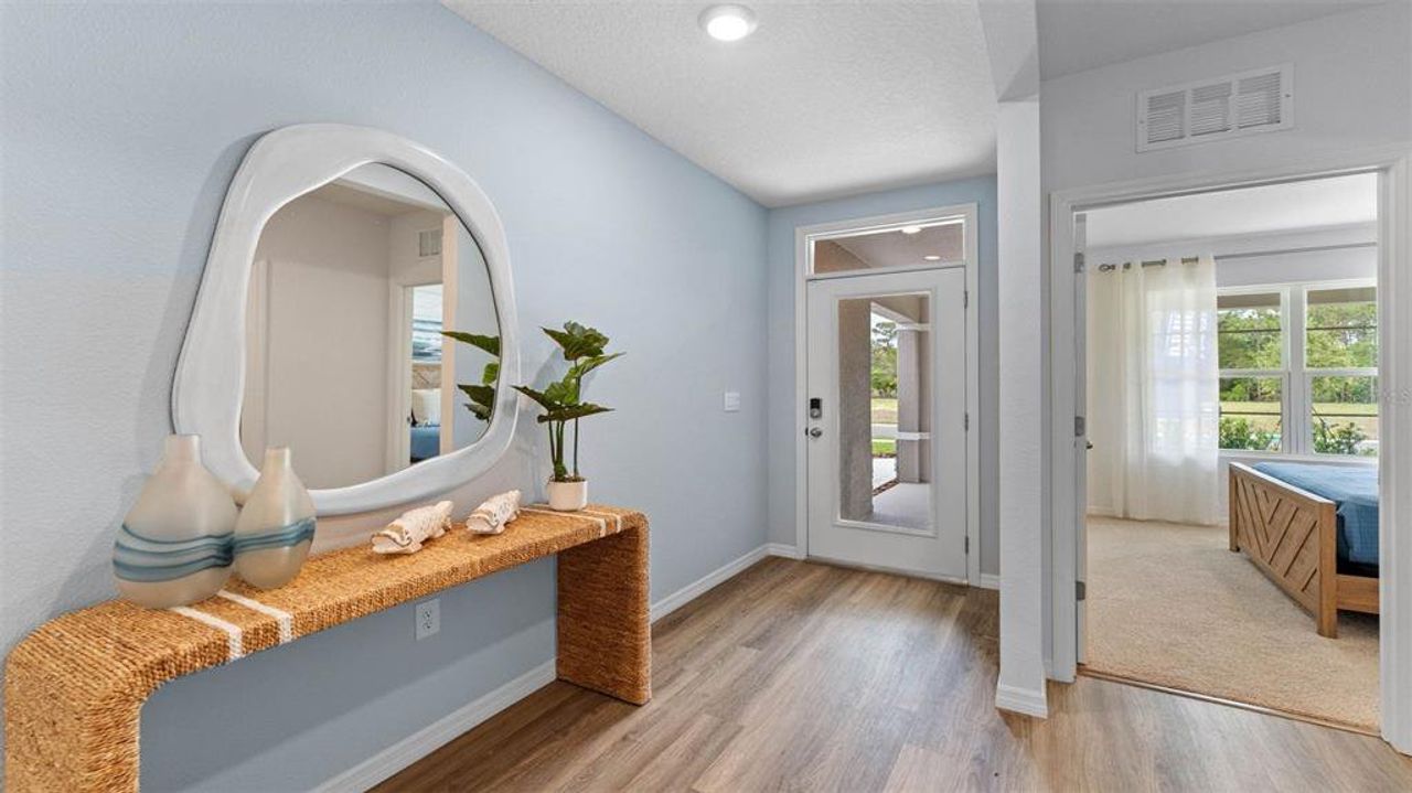 Furnished interior view inside a new home in Wexford Cove, Ormond Beach (Image 2).