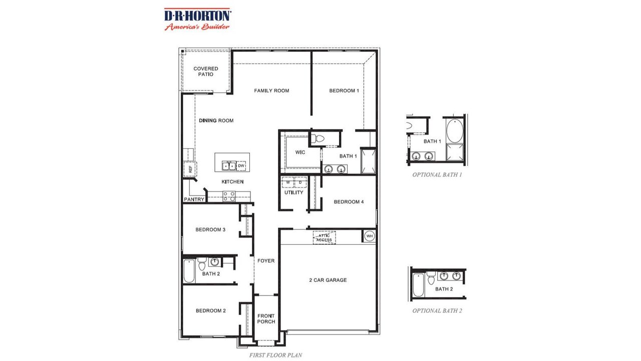 2D floor plan layout of this home in Tamarron, Fulshear, TX (Image 2). 2D floor plan layout of this home in Tamarron, Fulshear, TX (Image 2).