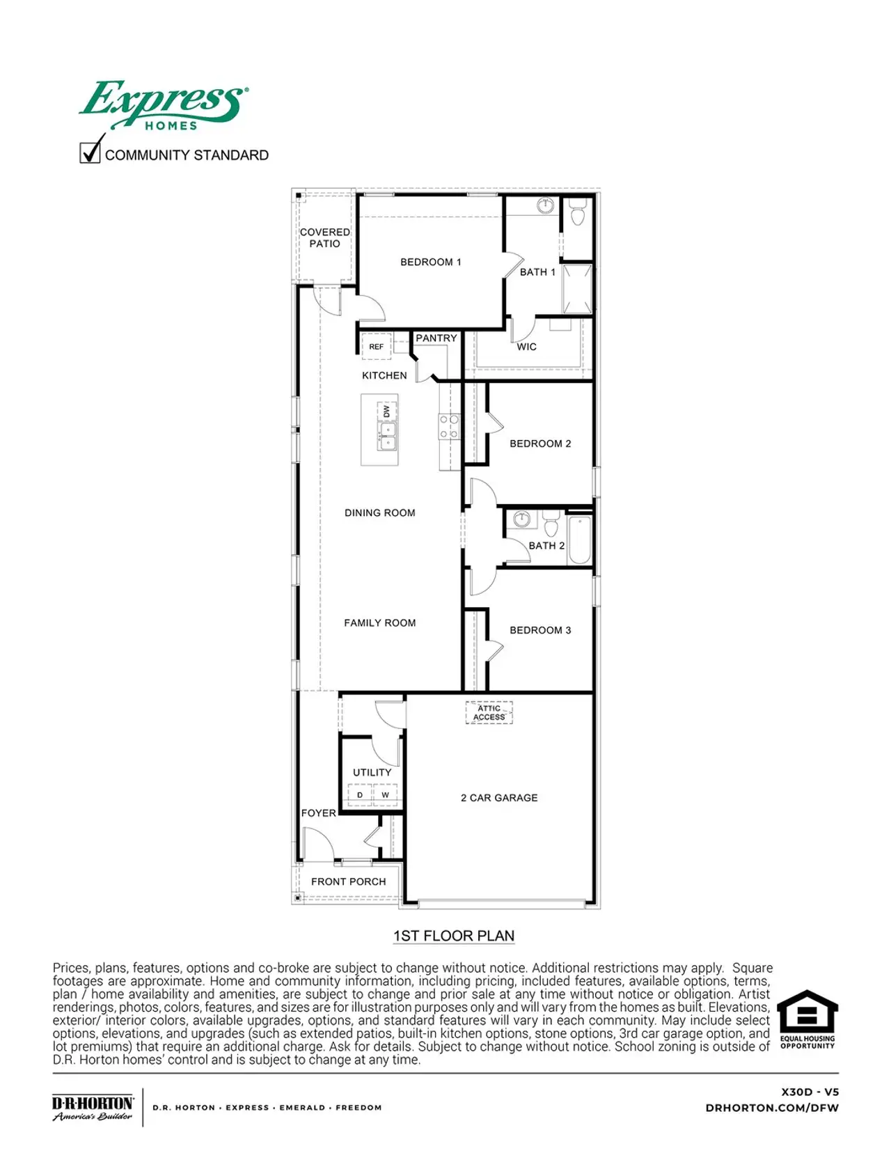 2D floor plan layout of this home in Elevon, Lavon, TX (Image 2). 2D floor plan layout of this home in Elevon, Lavon, TX (Image 2).