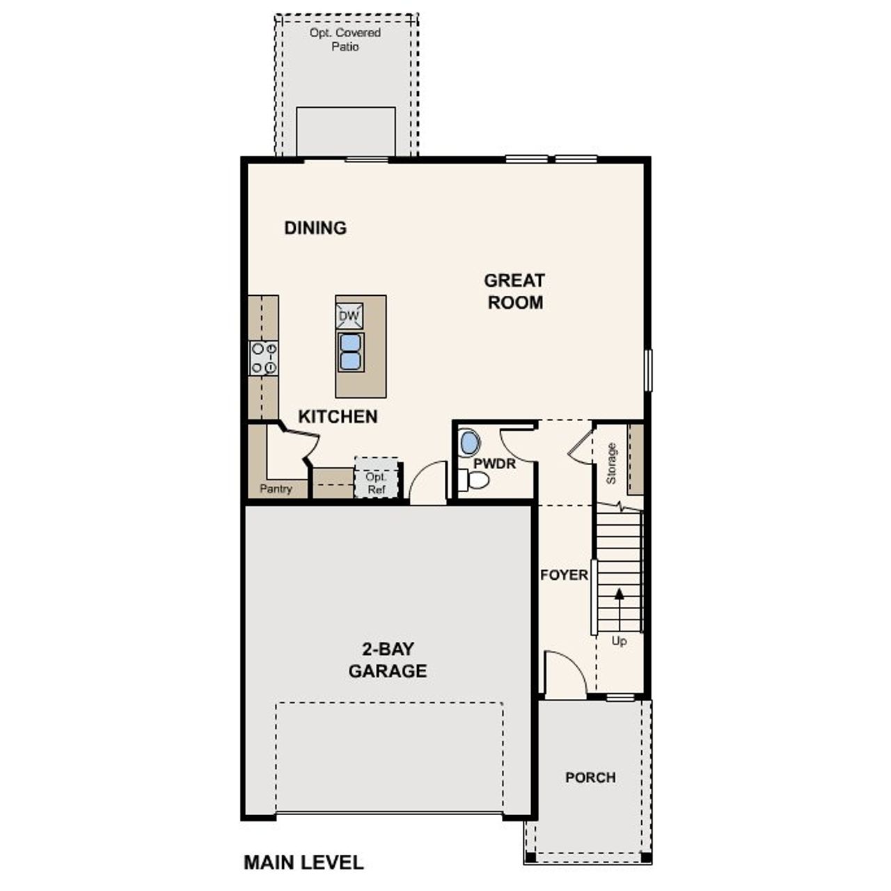 2D floor plan layout of this home in Farmlore, Brighton, CO (Image 2).