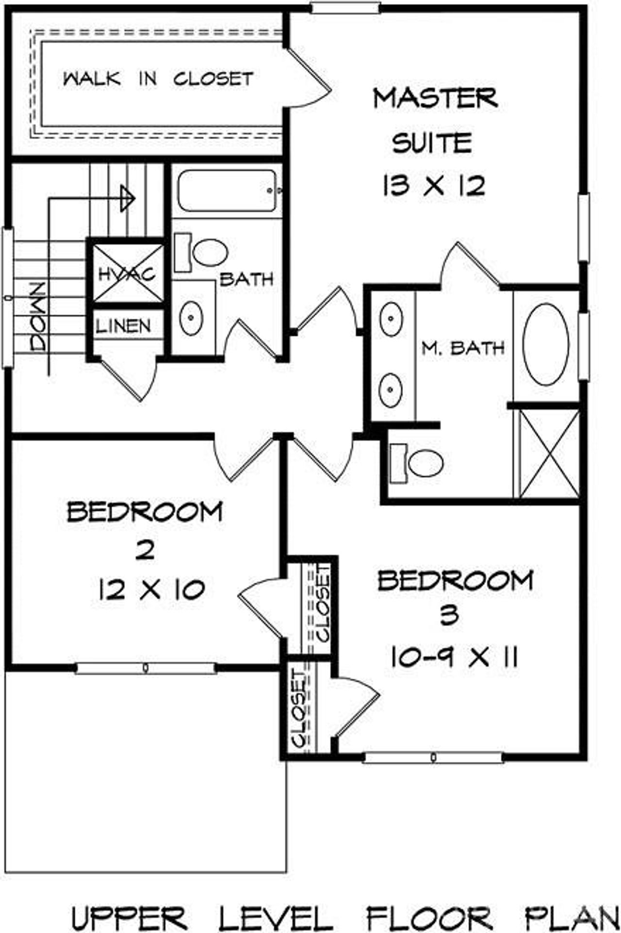 2D floor plan layout of this home in , Chester, SC (Image 2).