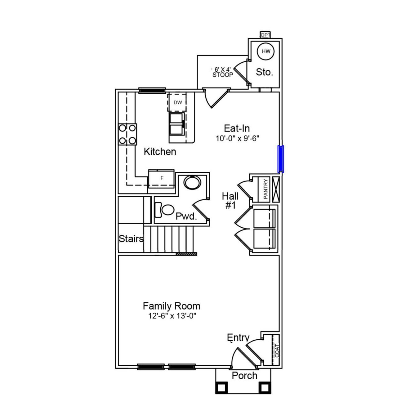 2D floor plan layout of this home in Edwards Station, Taylors, SC (Image 2). 2D floor plan layout of this home in Edwards Station, Taylors, SC (Image 2).