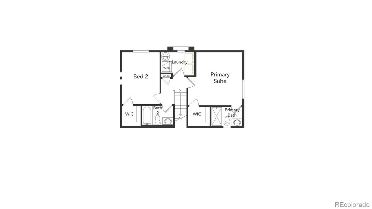 2D floor plan layout of this home in , Aurora, CO (Image 2).