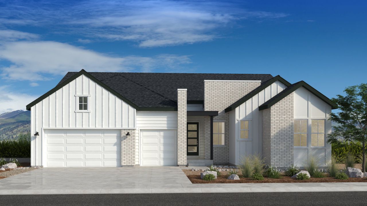 Representative exterior photo of a completed home built from the Wildrose by Taylor Morrison in Macanta, Castle Rock, CO (Image 2).