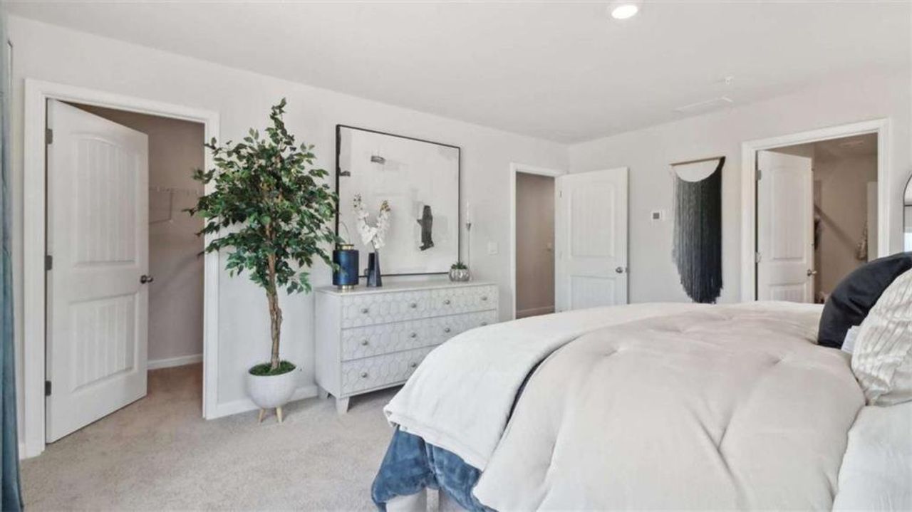Furnished interior view inside a new home in Overlook at Peachtree Corners, Peachtree Corners (Image 2).