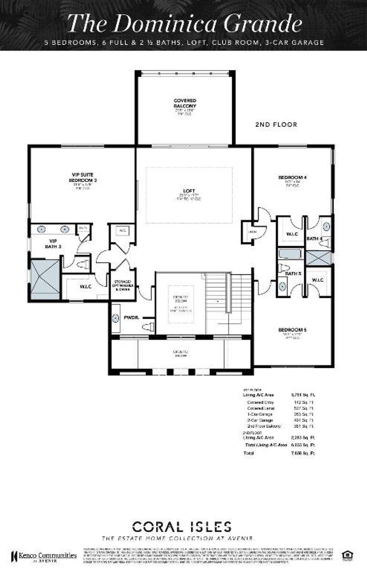 PRELIMINARY DOMINICA GRANDE FLOOR PLAN 6