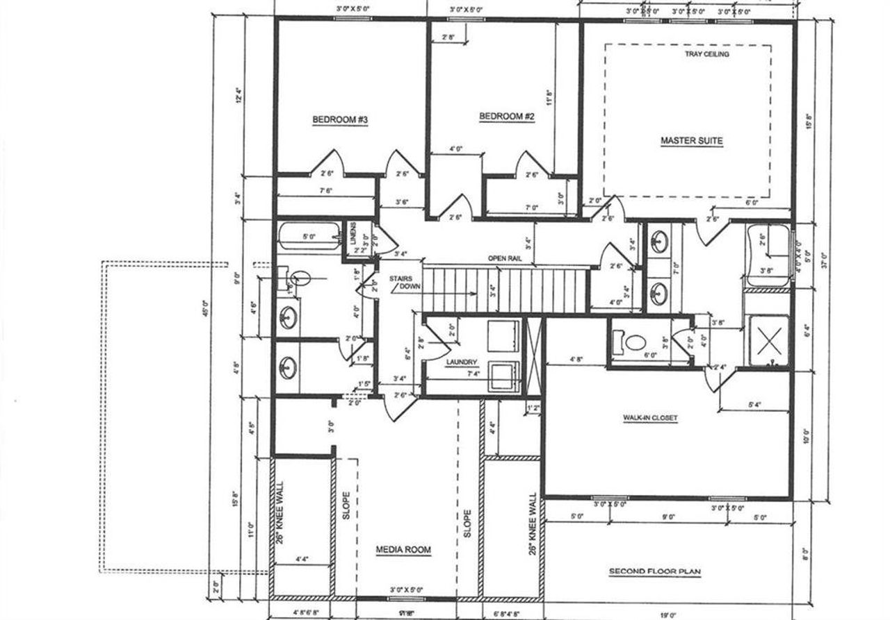 2D floor plan layout of this home in , Dallas, GA (Image 2).