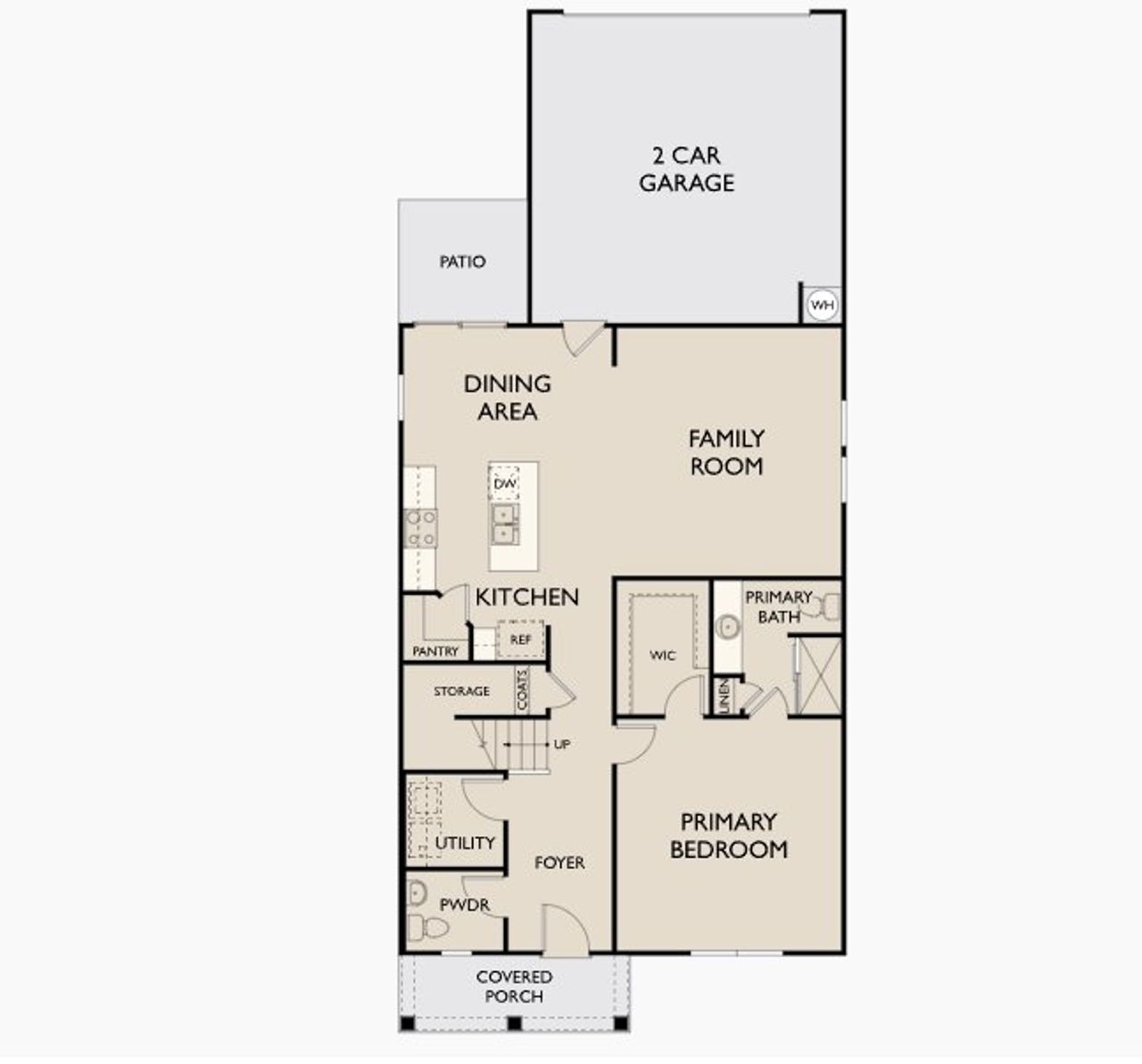 2D floor plan layout of this home in Brookshire at Legacy Hills, Celina, TX (Image 2). 2D floor plan layout of this home in Brookshire at Legacy Hills, Celina, TX (Image 2).