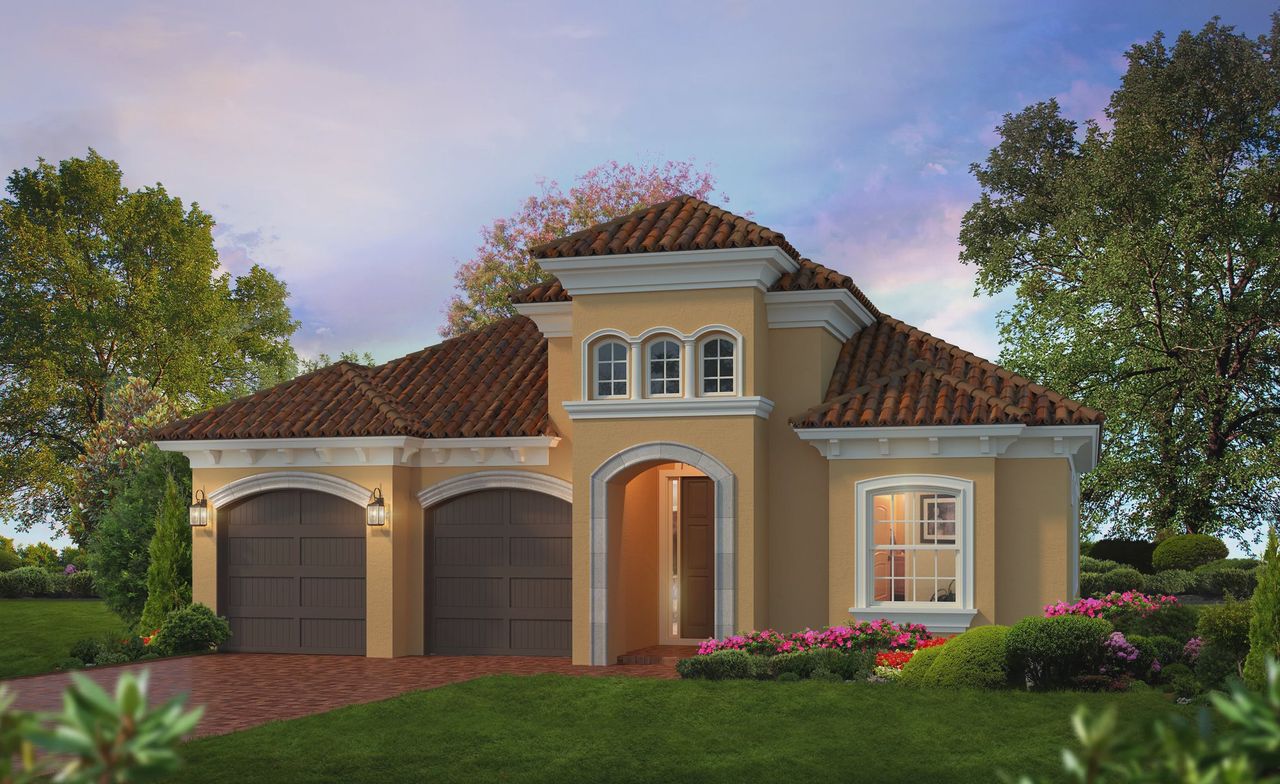 Representative exterior photo of a completed home built from the Serena II - Classic Series | 50' Wide Lots by ICI Homes in The Conservatory at Hammock Beach, Palm Coast, FL (Image 2).