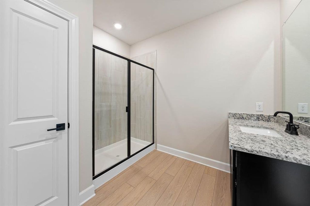 Furnished interior view inside a new home in Princeton Heights, Princeton (Image 2).