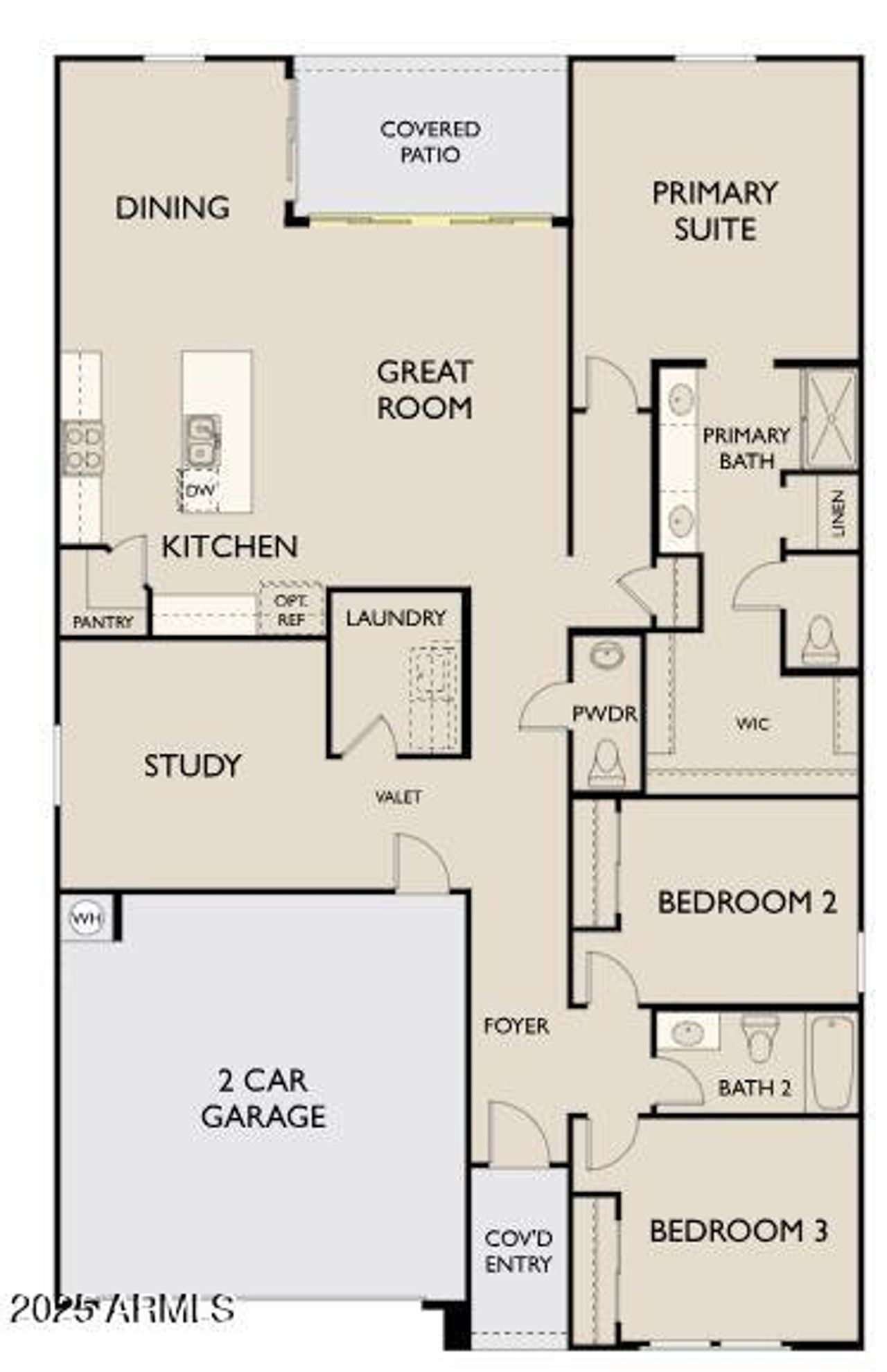 Larkspur Floor Plan - L