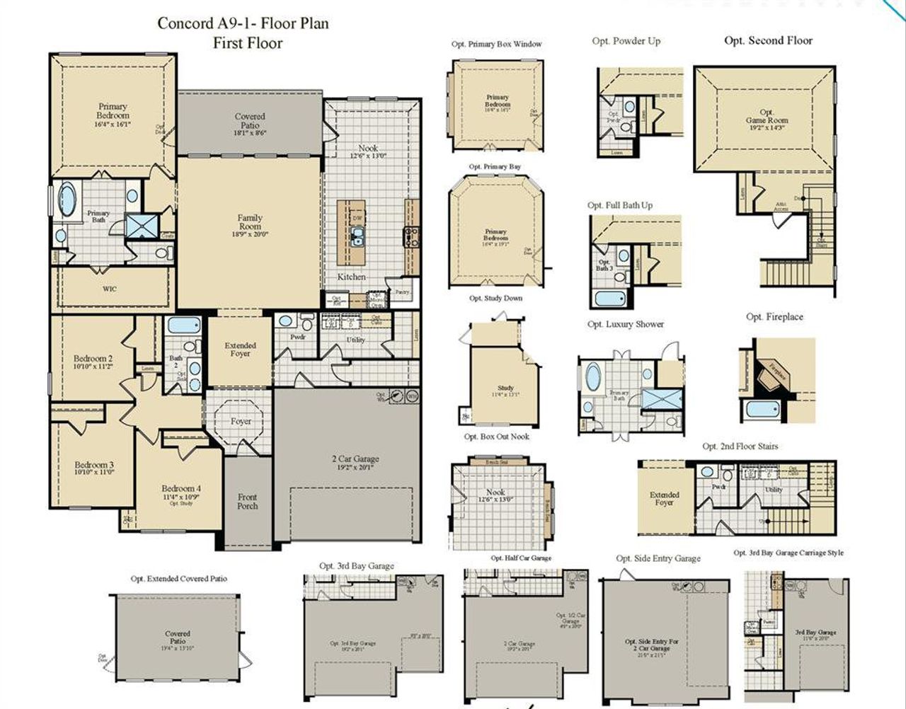 Concord A9-1 Floor Plan