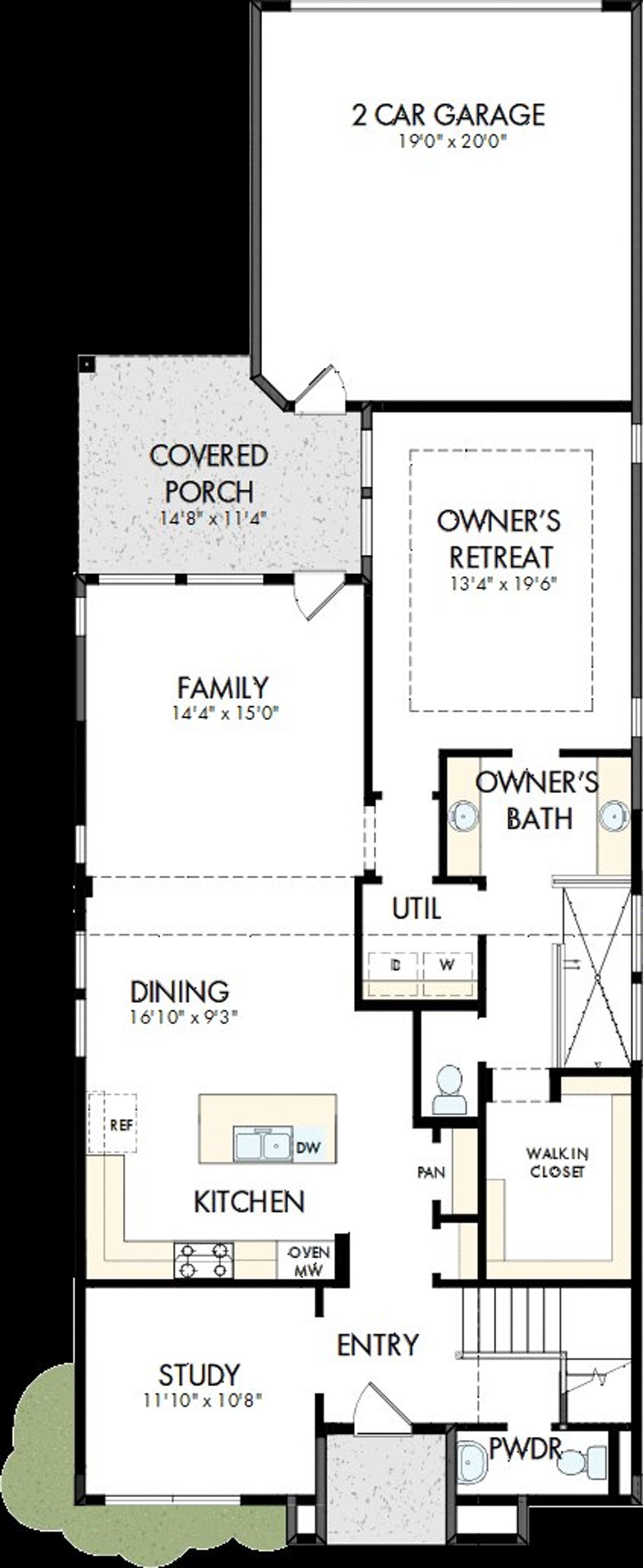 2D floor plan layout of this home in Mantua Point Gardens, Van Alstyne, TX (Image 2). 2D floor plan layout of this home in Mantua Point Gardens, Van Alstyne, TX (Image 2).