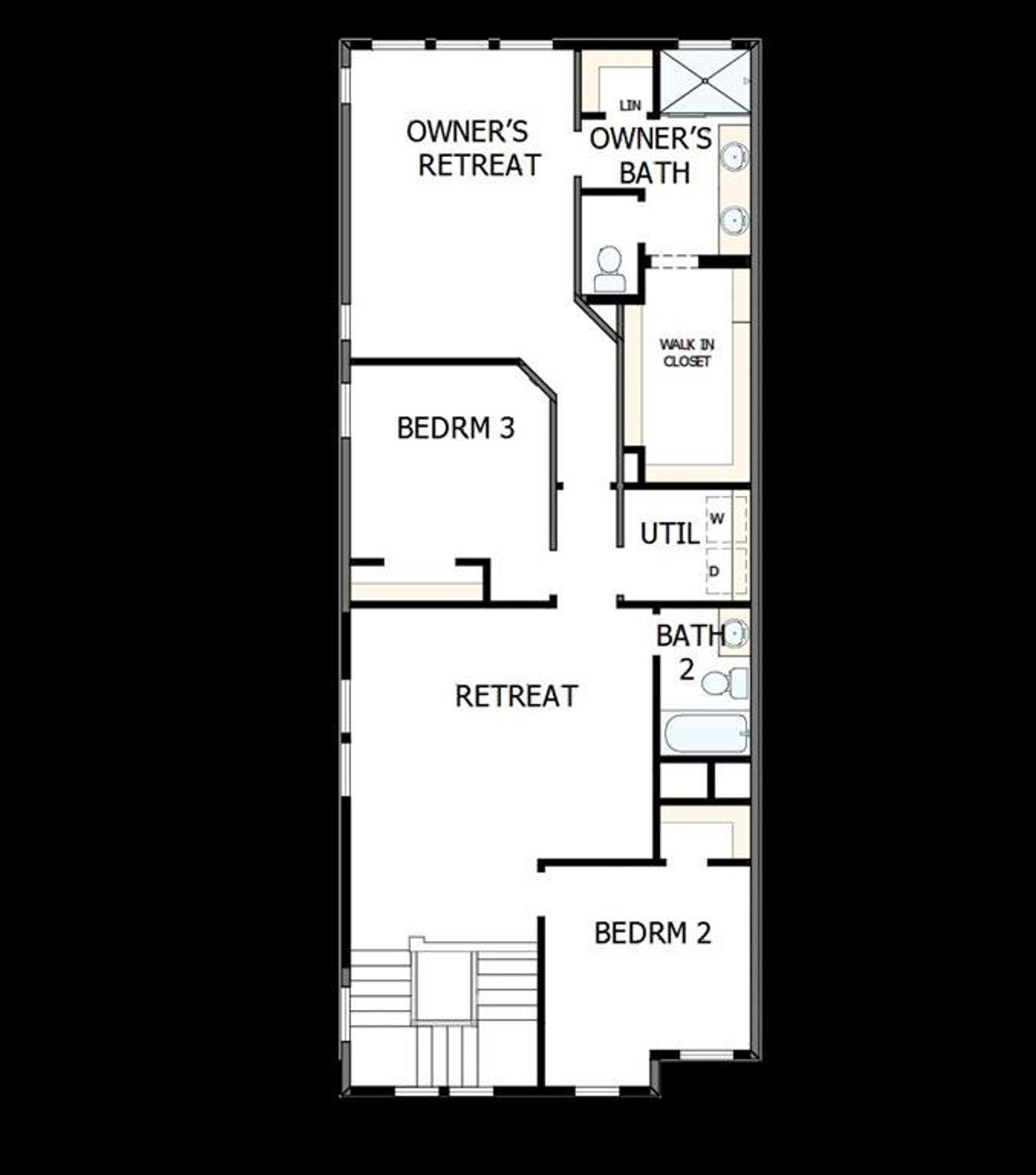 2D floor plan layout of this home in Painted Tree Woodland West – Cottages, McKinney, TX (Image 2). 2D floor plan layout of this home in Painted Tree Woodland West – Cottages, McKinney, TX (Image 2).