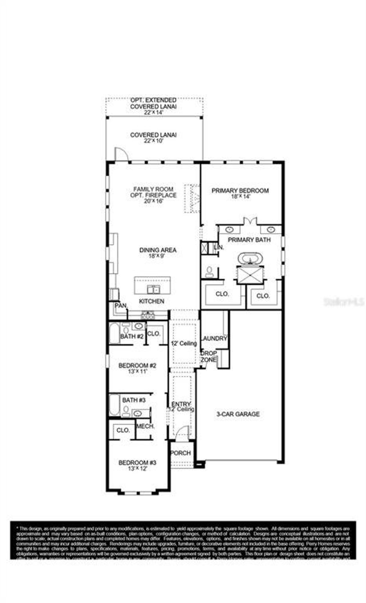 2D floor plan layout of this home in Star Farms at Lakewood Ranch, Bradenton, FL (Image 2). 2D floor plan layout of this home in Star Farms at Lakewood Ranch, Bradenton, FL (Image 2).