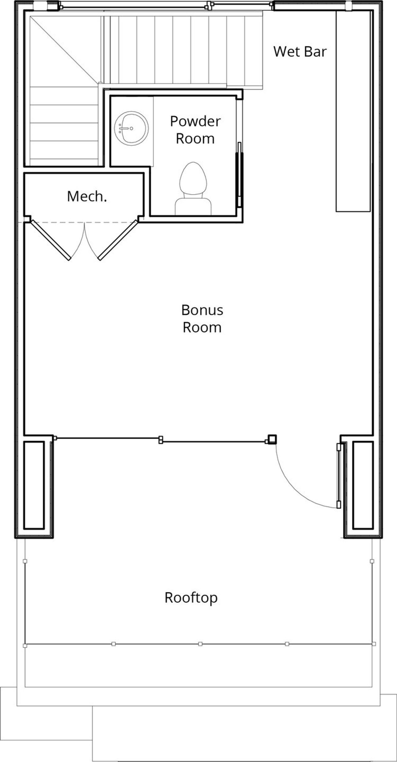 Image 2 representing the 17A by Bespoke Developments in Ten 5 Summerhill, Atlanta, GA.