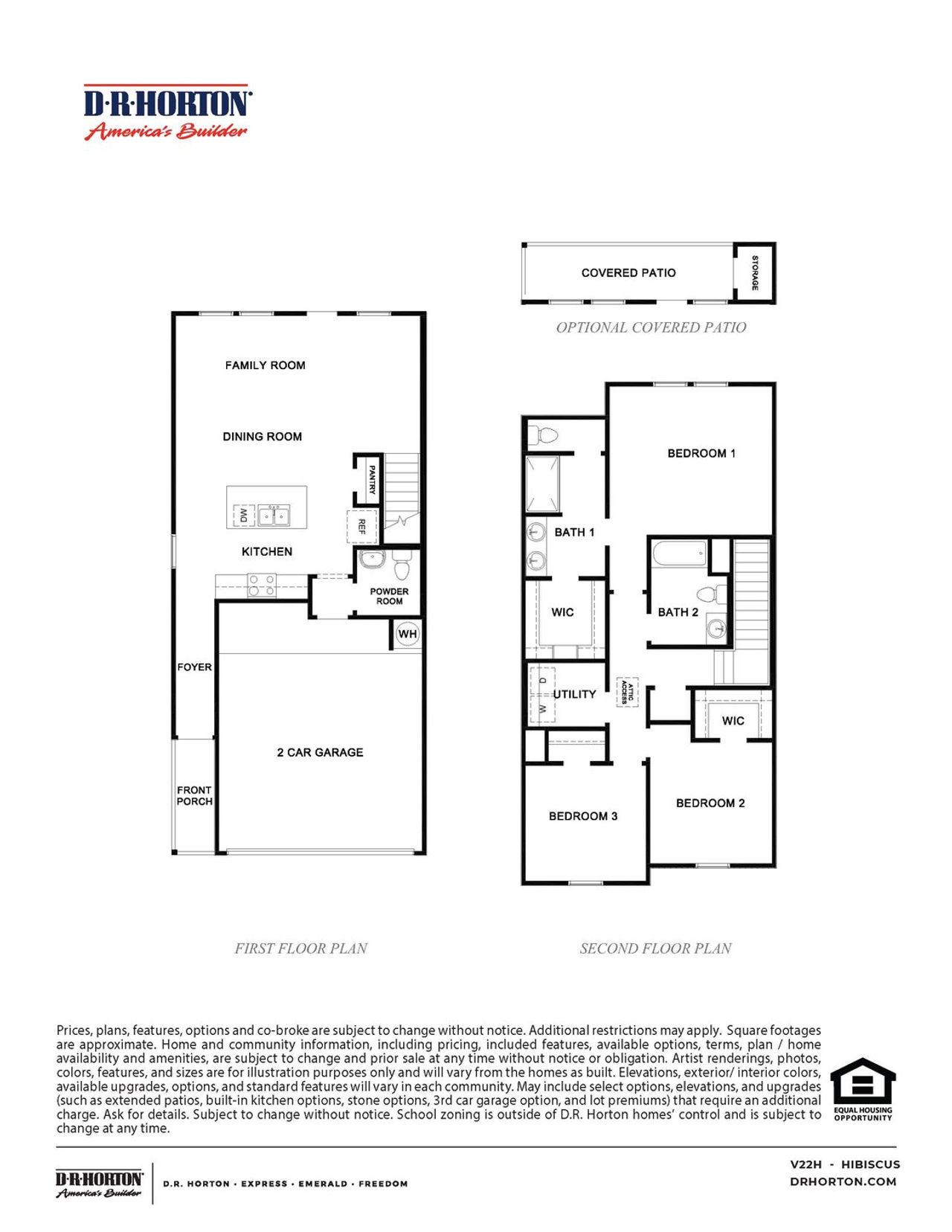 2D floor plan layout of this home in Pinehaven, Houston, TX (Image 2).