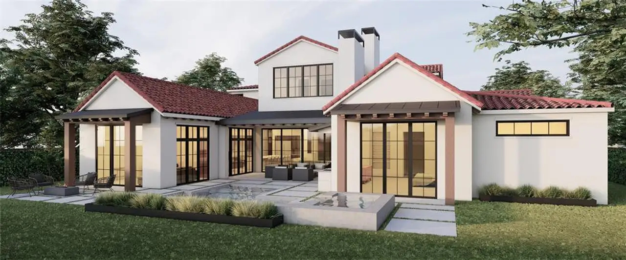 Front exterior of a new home in , Dallas, TX, highlighting curb appeal (Image 2).