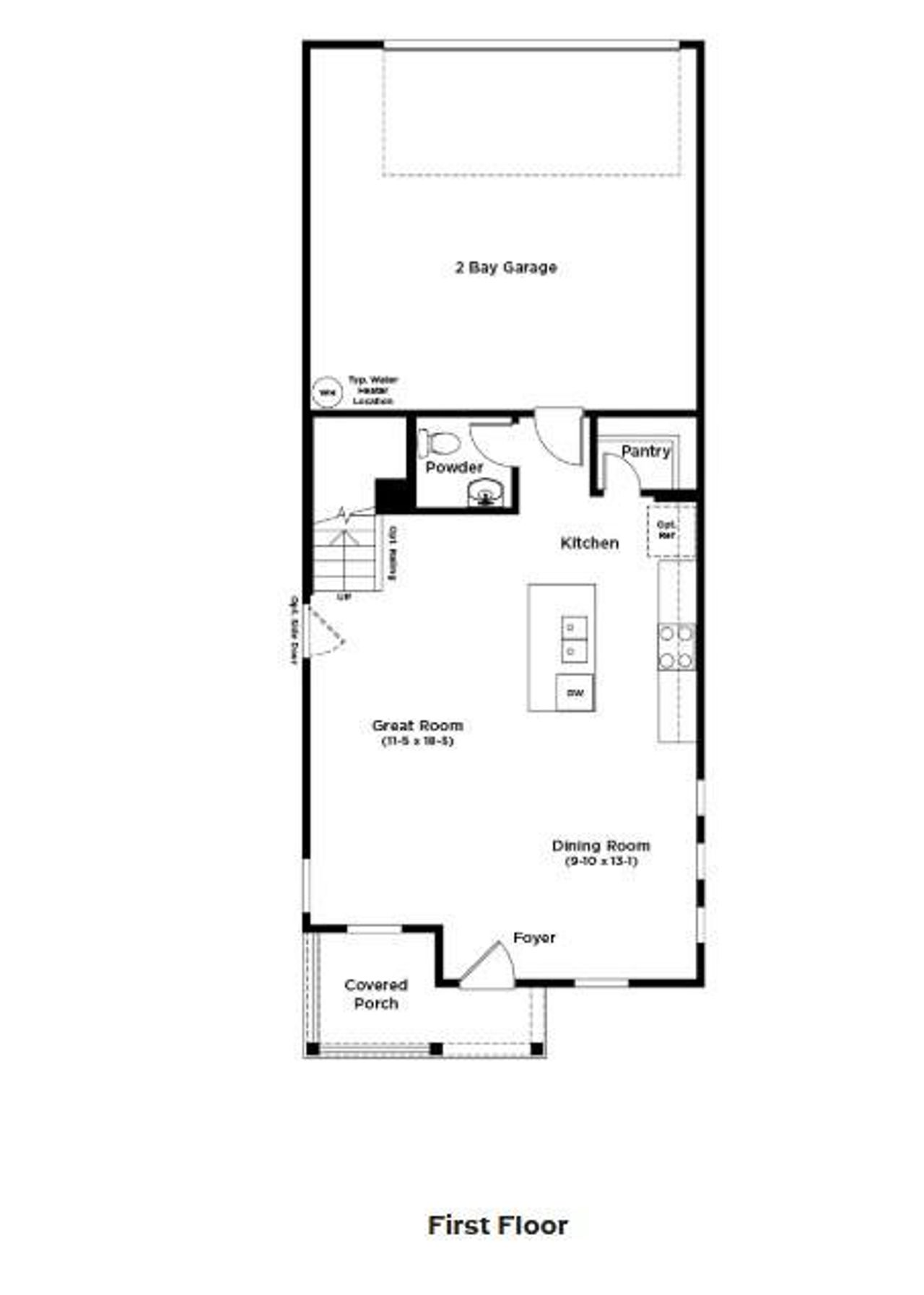 2D floor plan layout of this home in Spring Creek, Taylor, TX (Image 2). 2D floor plan layout of this home in Spring Creek, Taylor, TX (Image 2).